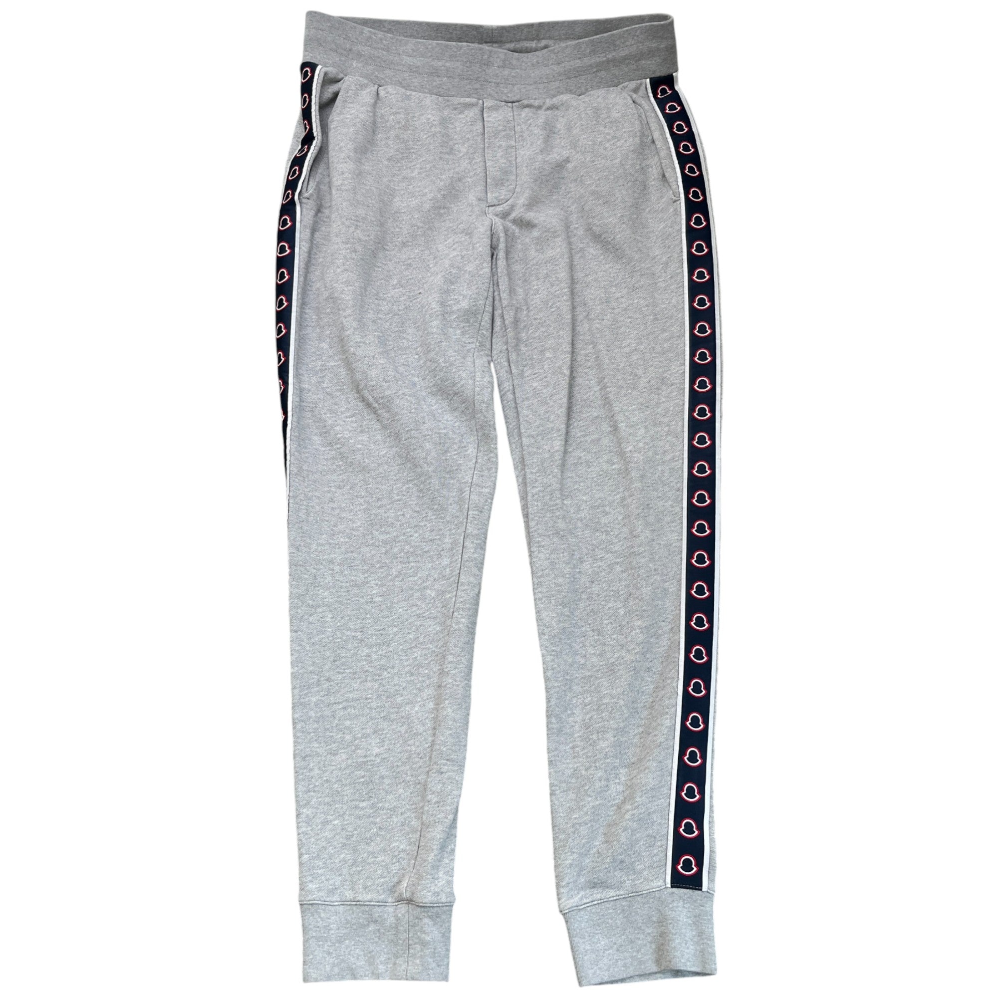 Men's Maglia Tape Logo Full Tracksuit Grey Size XL