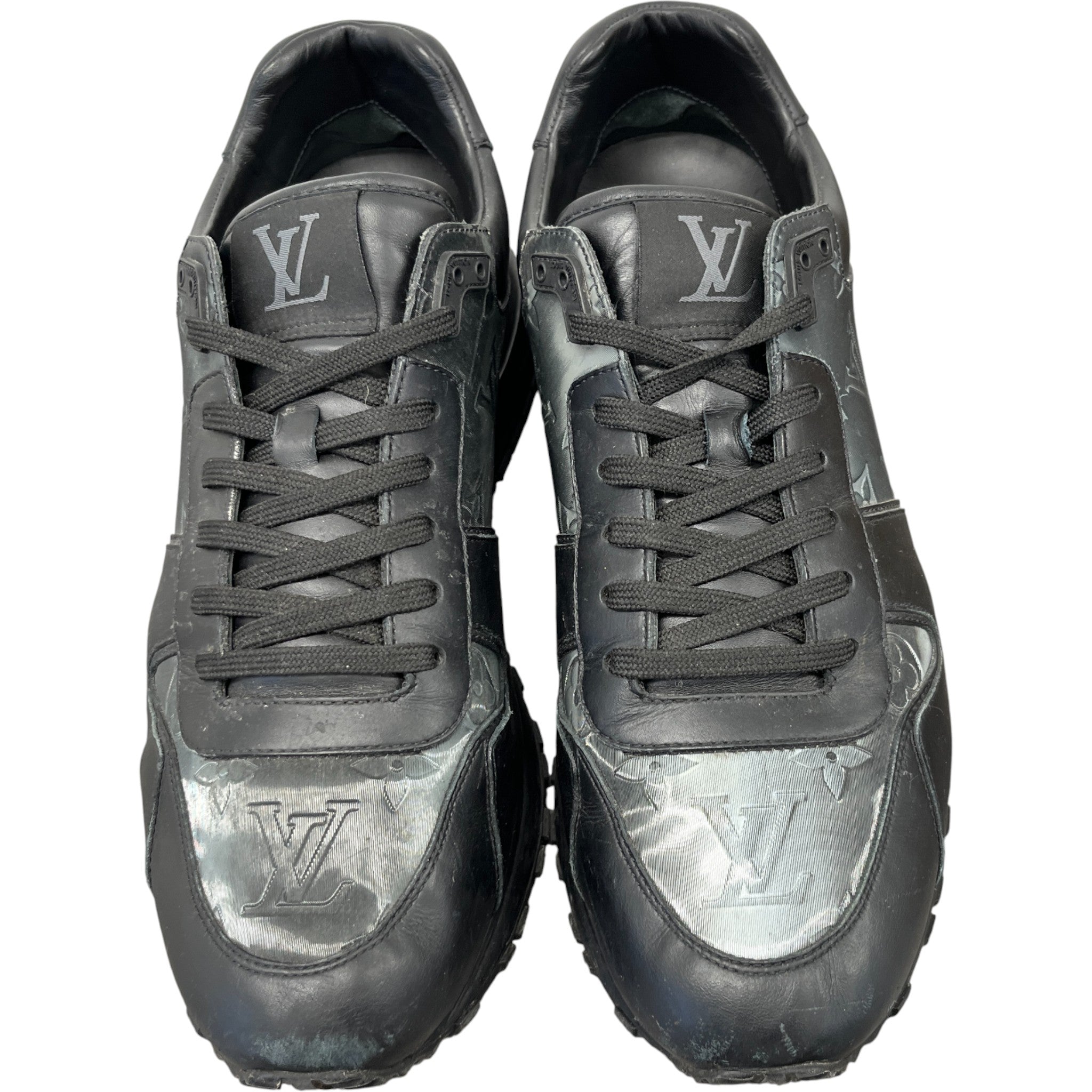 Men's Run Away Low Trainers Black Size EU 42 / UK 8