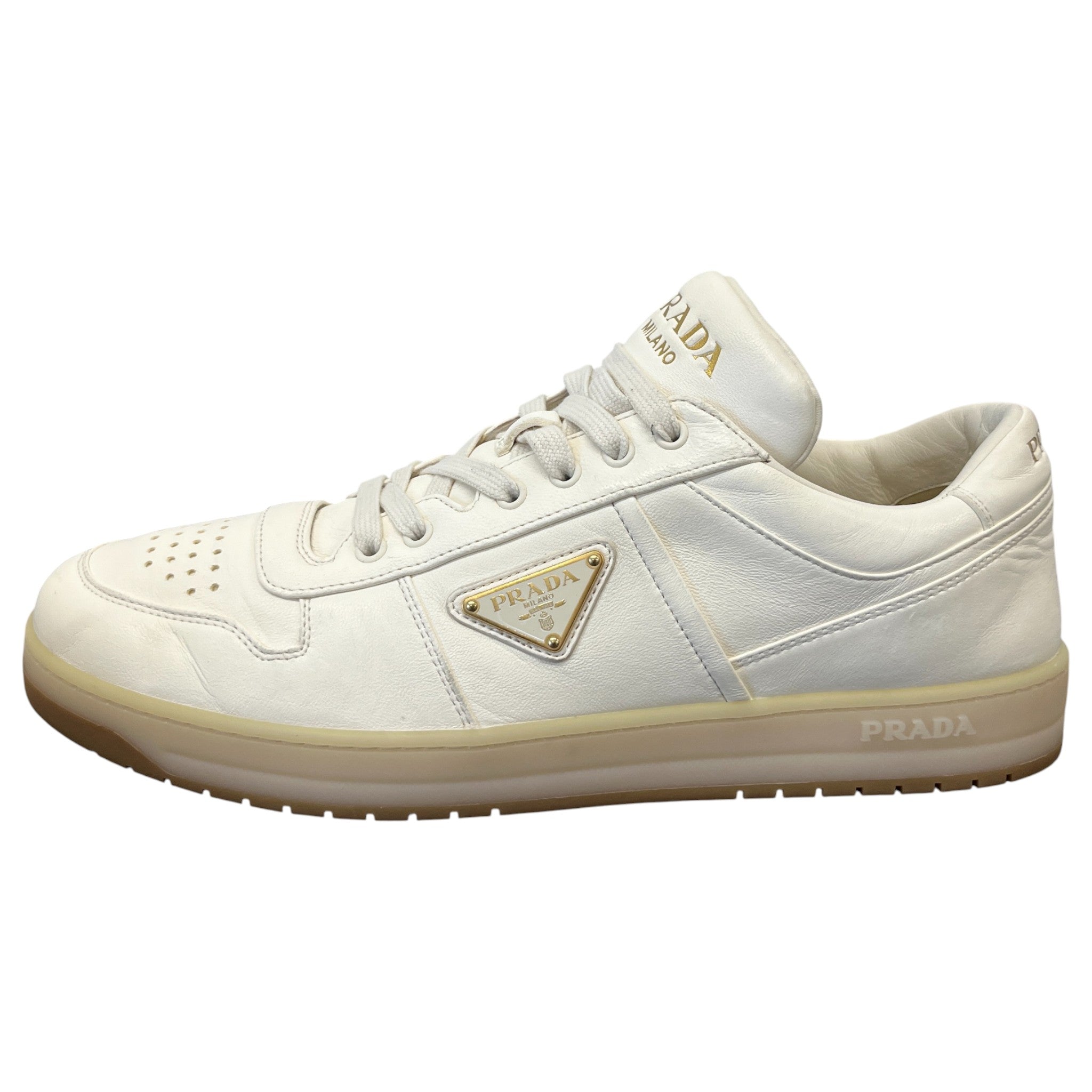 Men's Downtown Low Trainers Cream Size EU 43 / UK 9