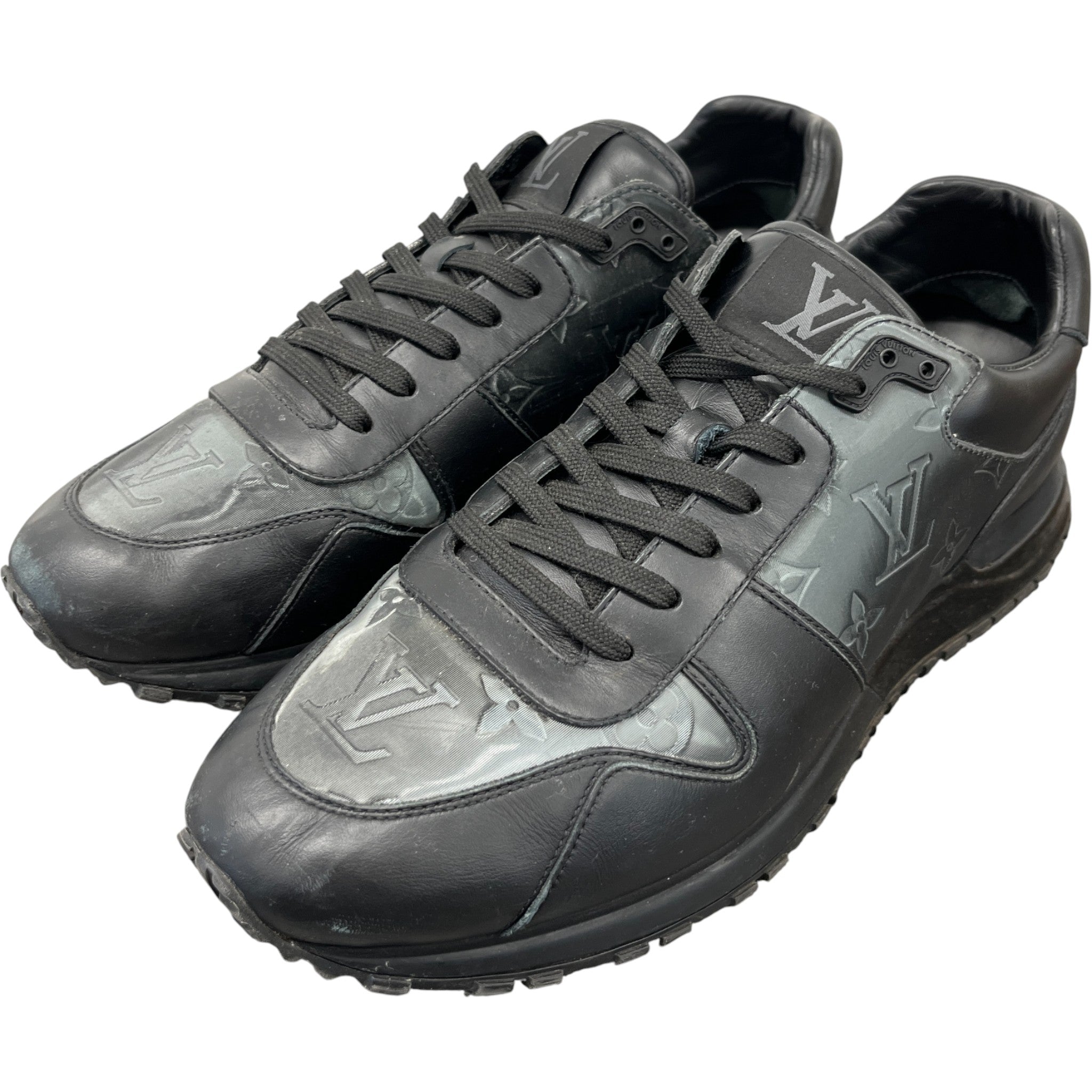 Men's Run Away Low Trainers Black Size EU 42 / UK 8