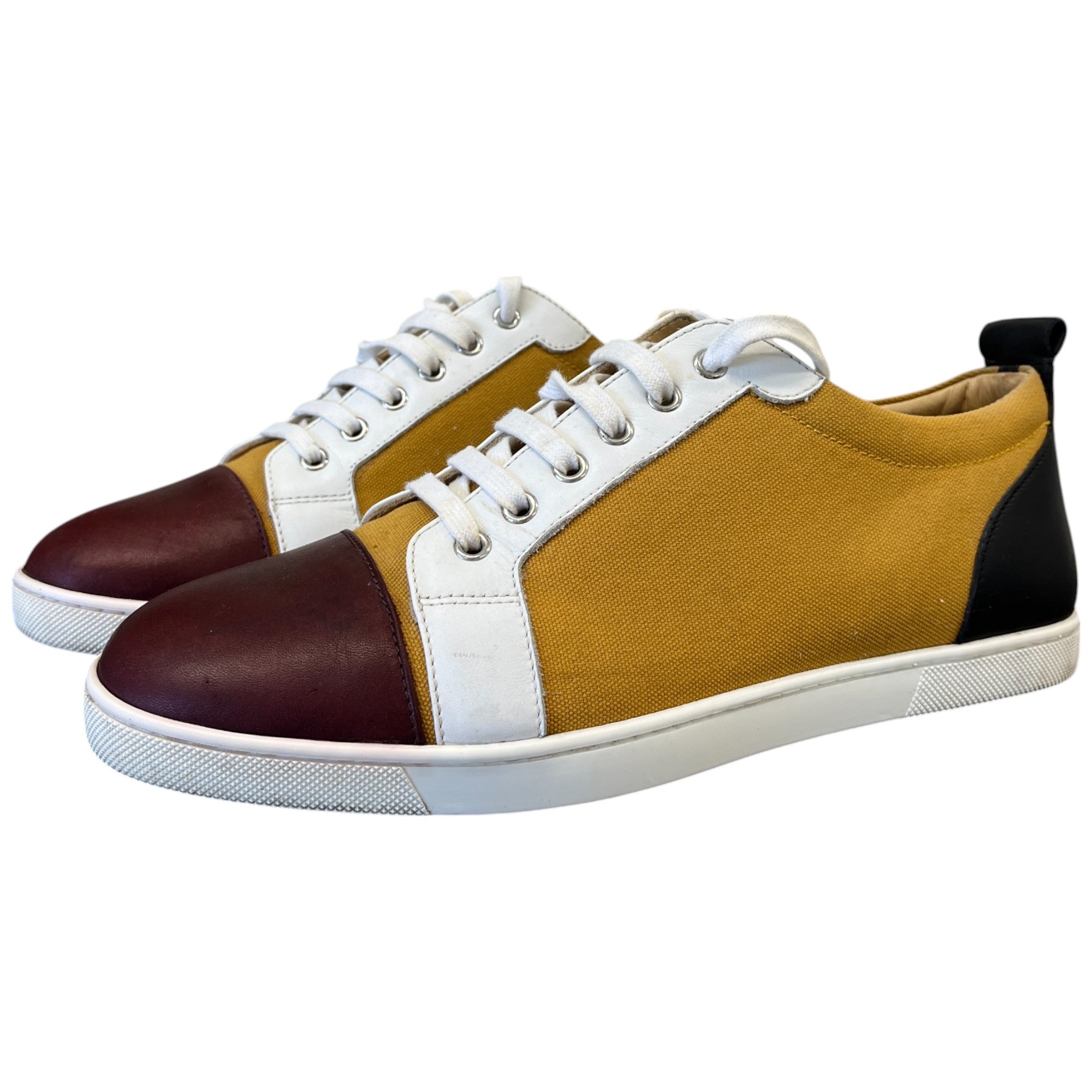 Men's Gondoliere Flat Low Trainers Brown Size EU 42.5 / UK 8.5