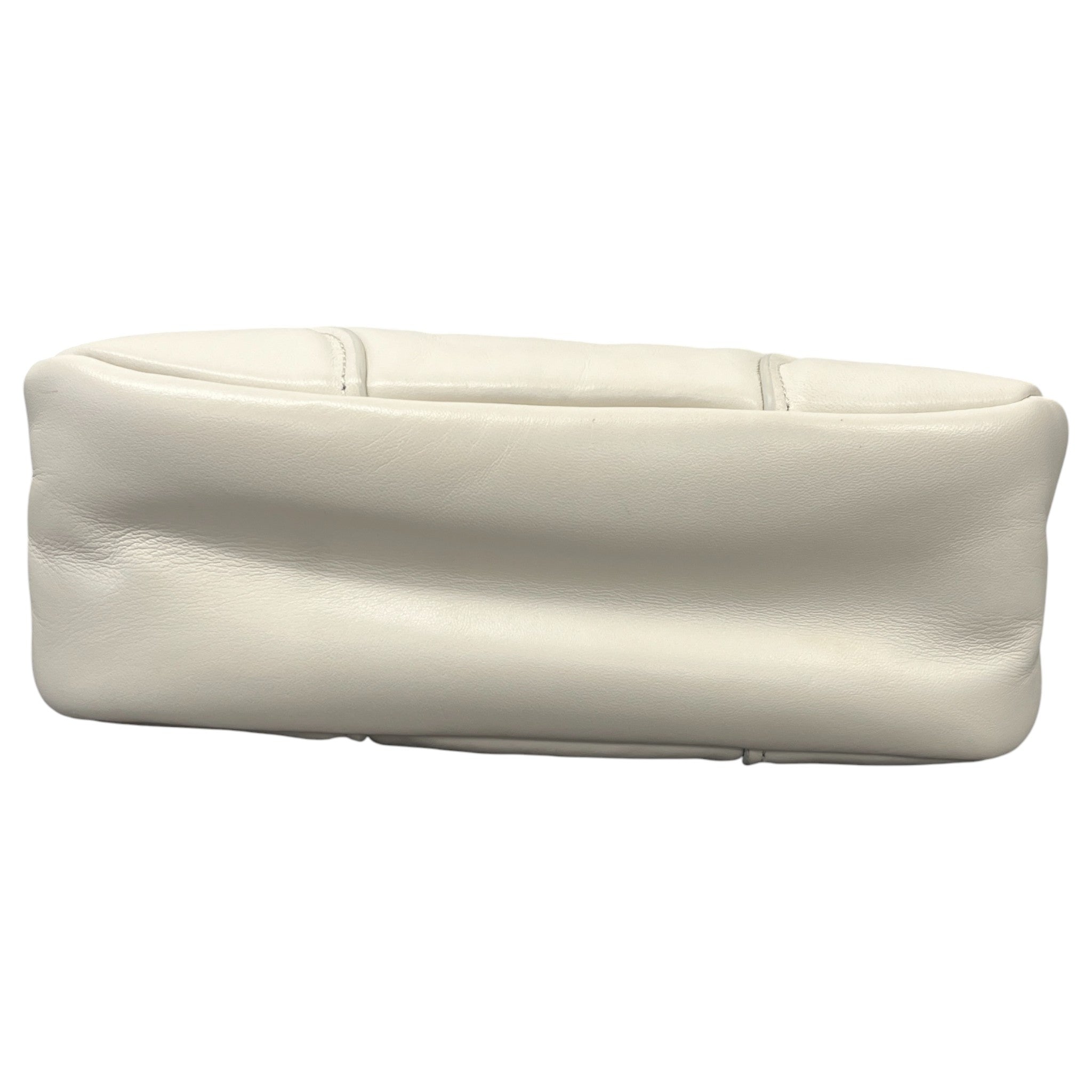 Women's Moon Nappa Shoulder Bag White