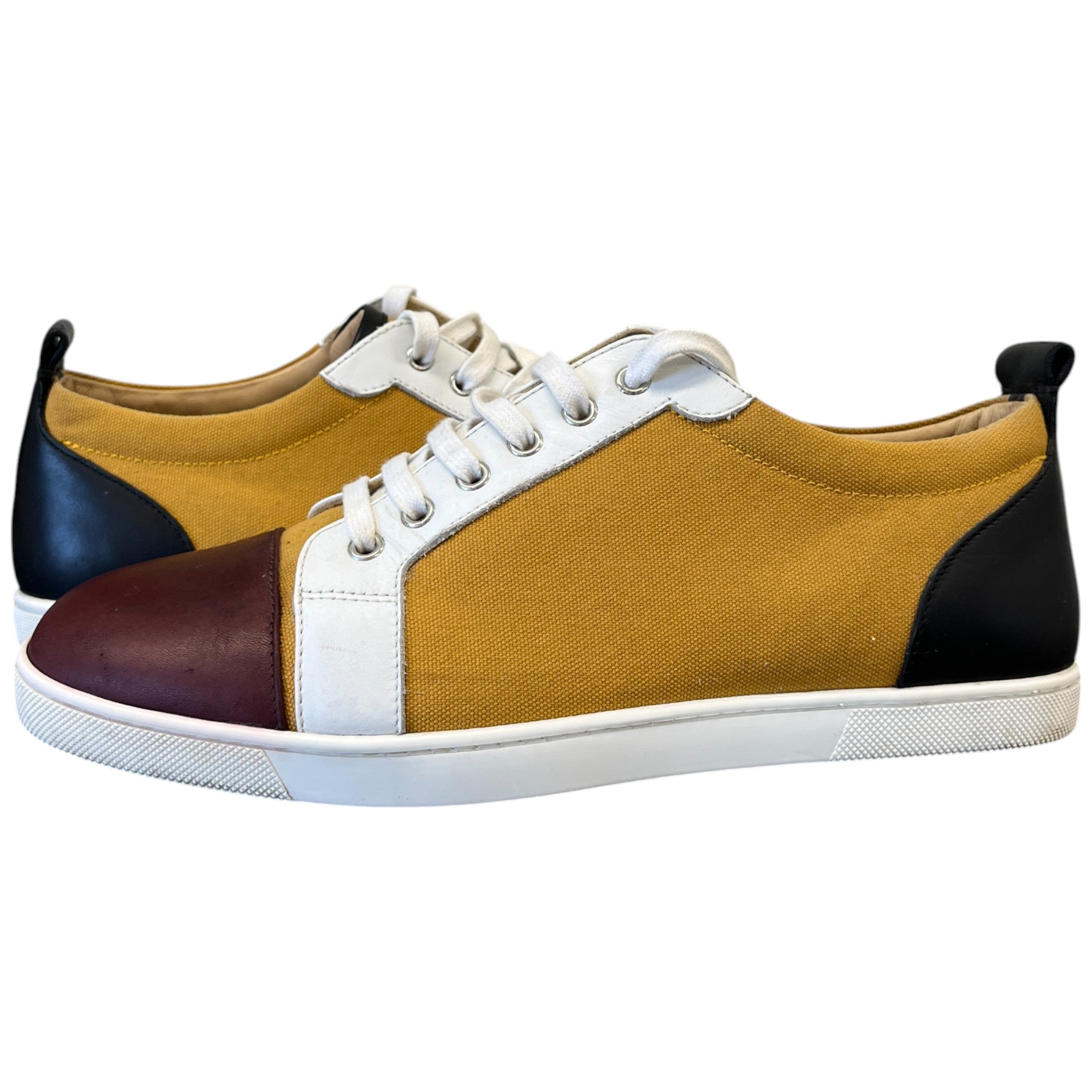 Men's Gondoliere Flat Low Trainers Brown Size EU 42.5 / UK 8.5