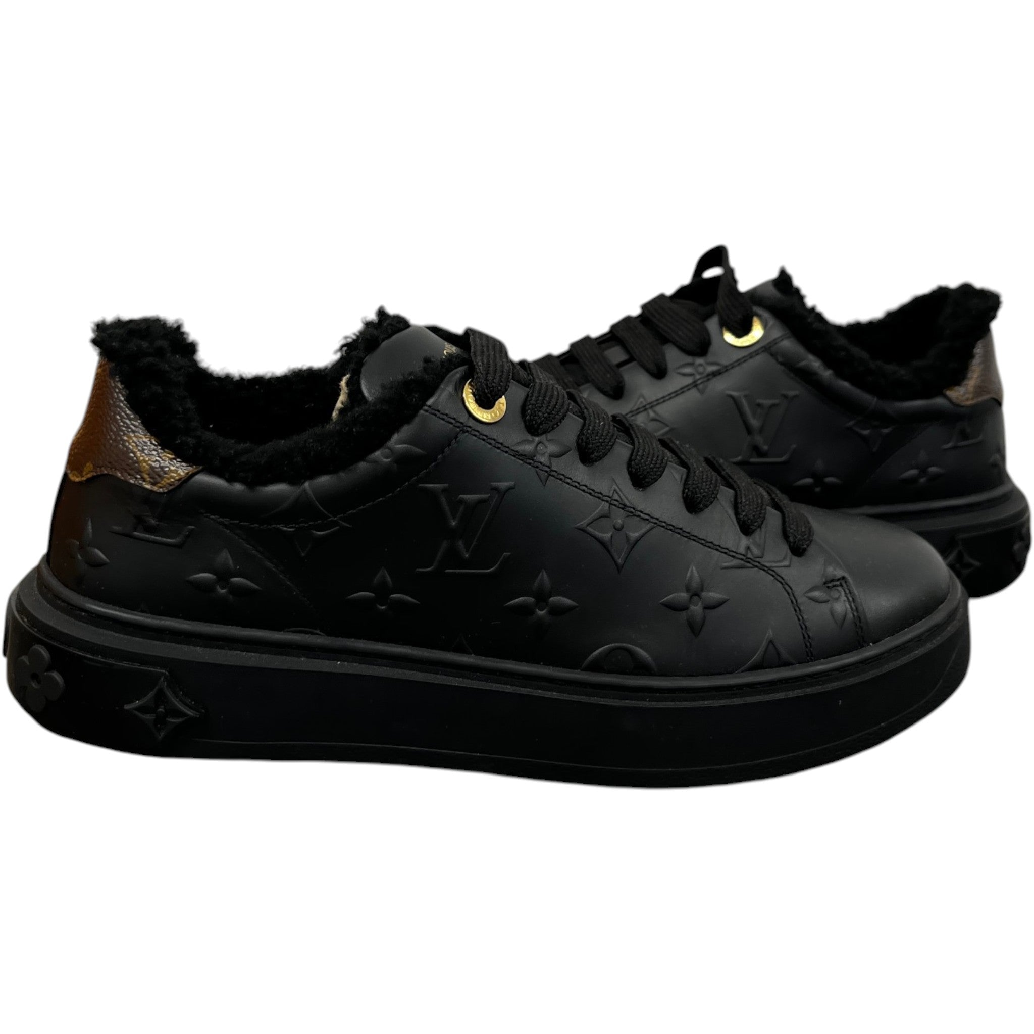 Women's Time Out Low Trainers Black Size EU 37 / UK 4