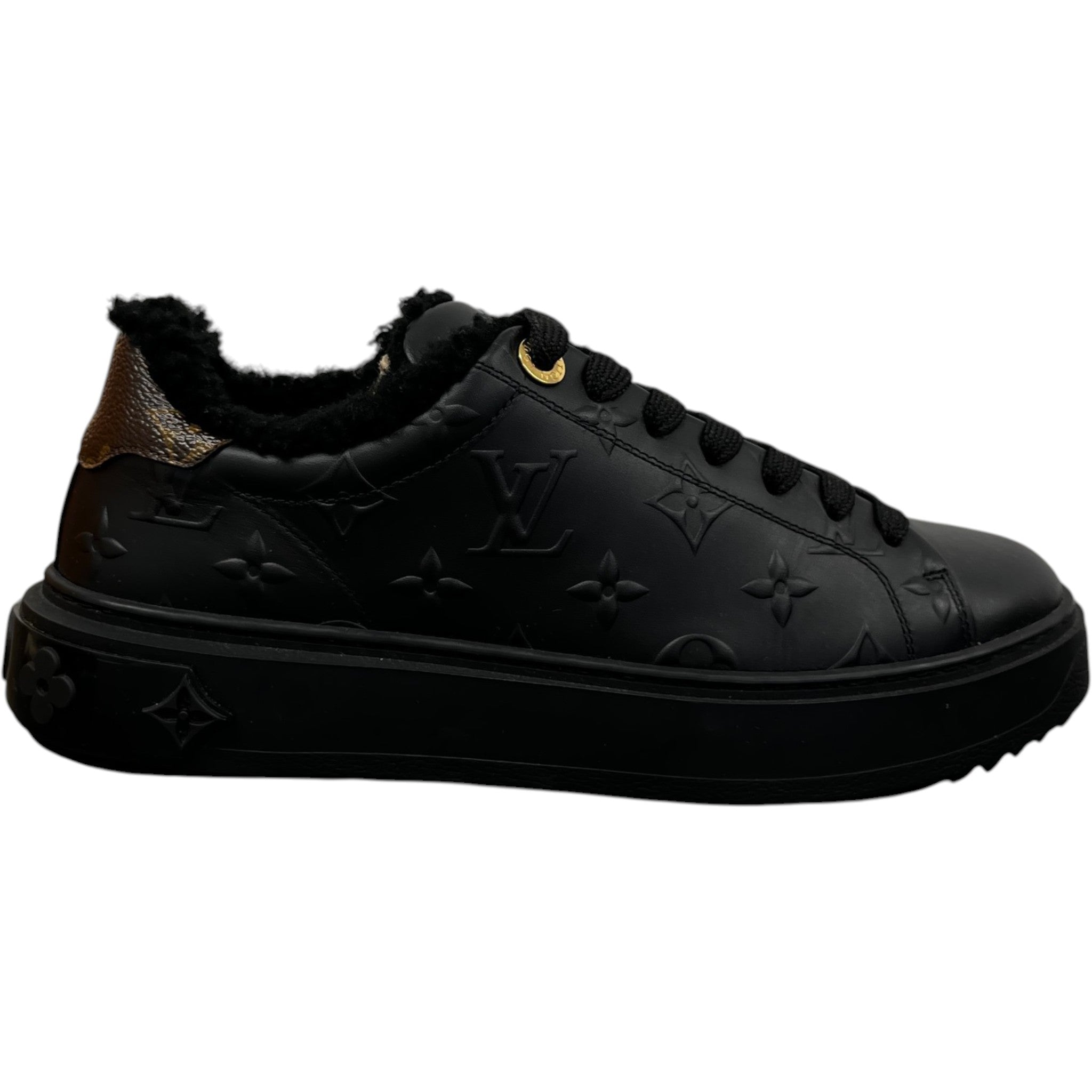 Women's Time Out Low Trainers Black Size EU 37 / UK 4