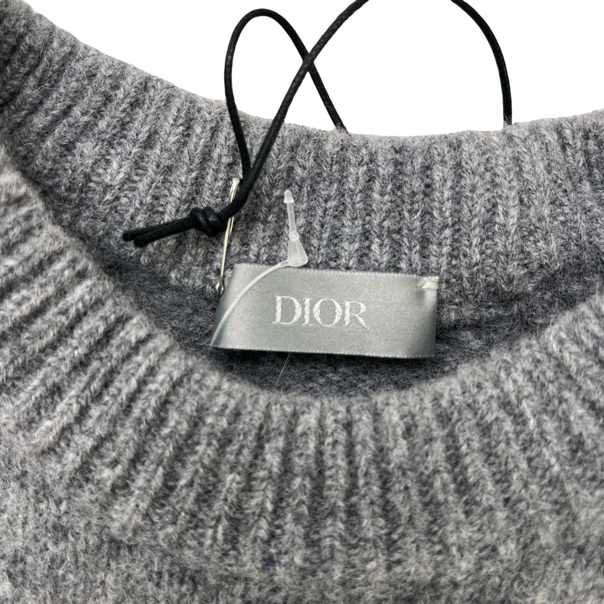 Men's Atelier Knitted Jumper Grey Size XS