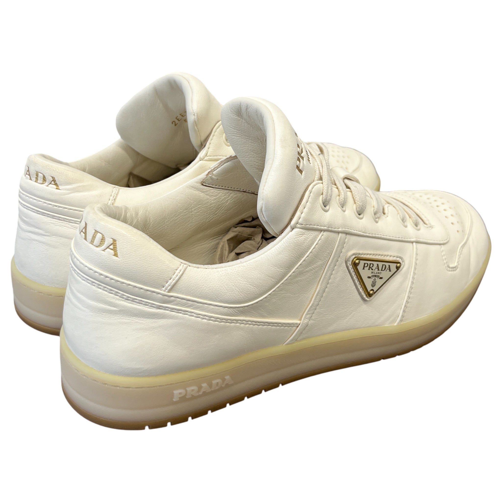 Men's Downtown Low Trainers Cream Size EU 43 / UK 9