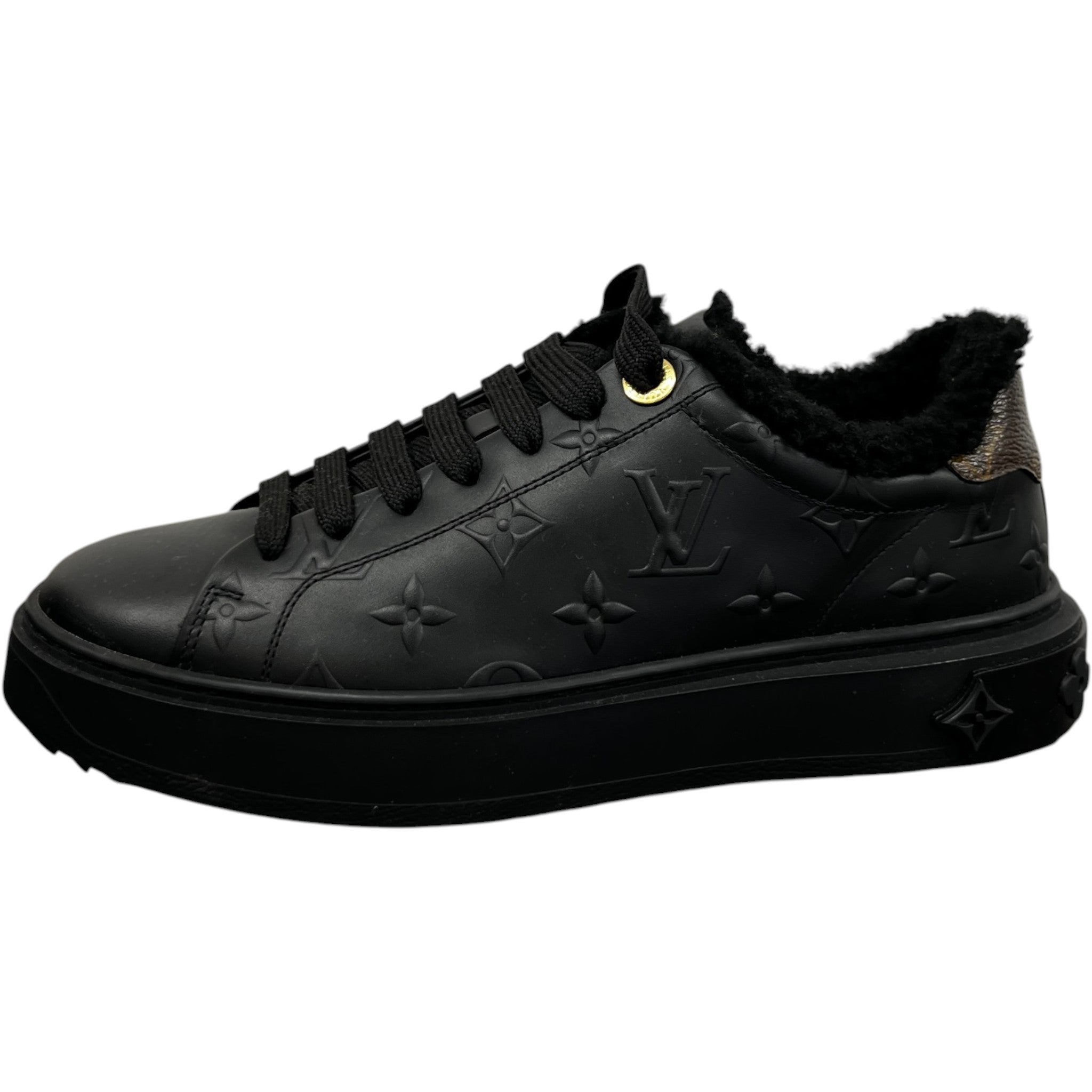 Women's Time Out Low Trainers Black Size EU 37 / UK 4
