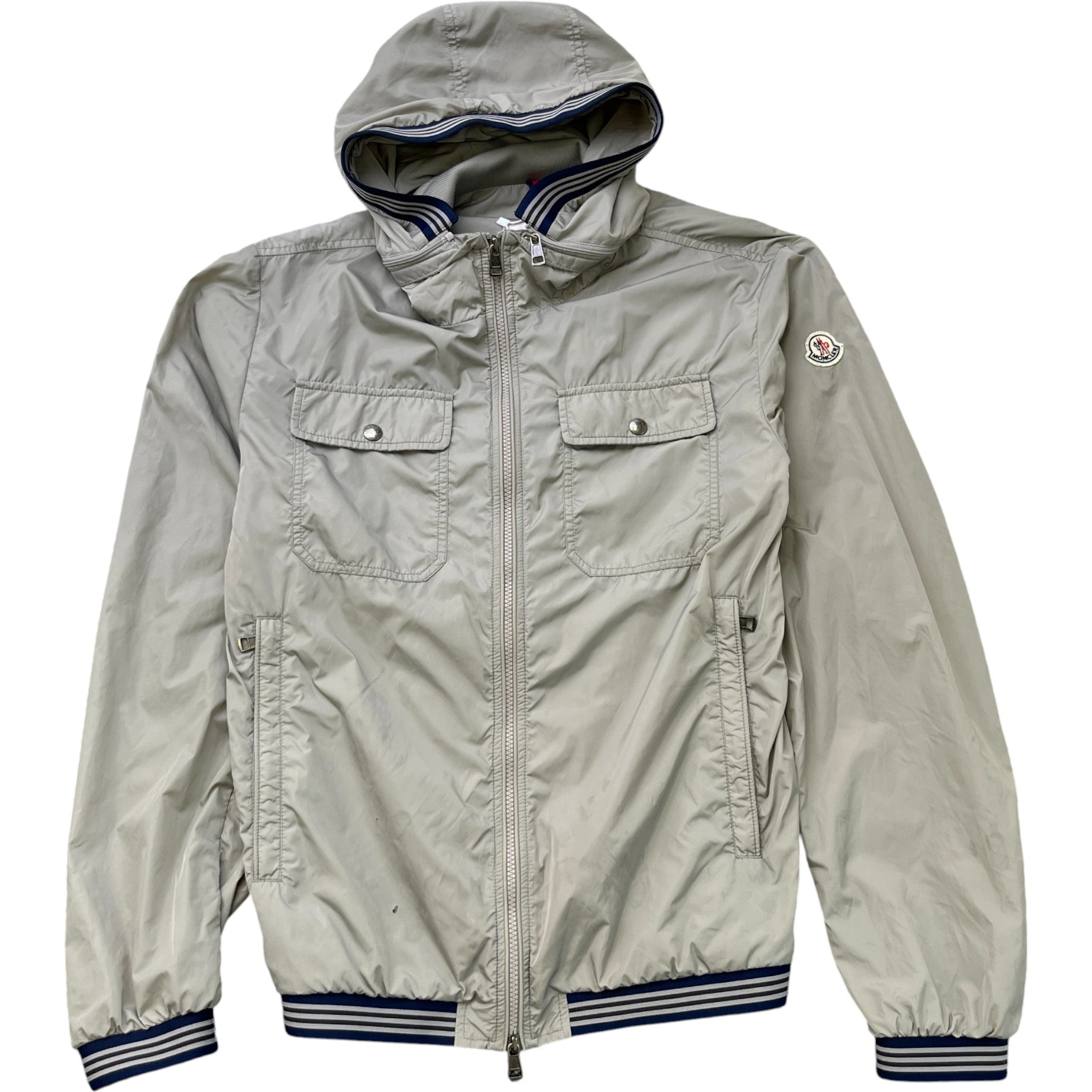 Men's Jeanclaue Windbreaker Grey Size 5 / XXL