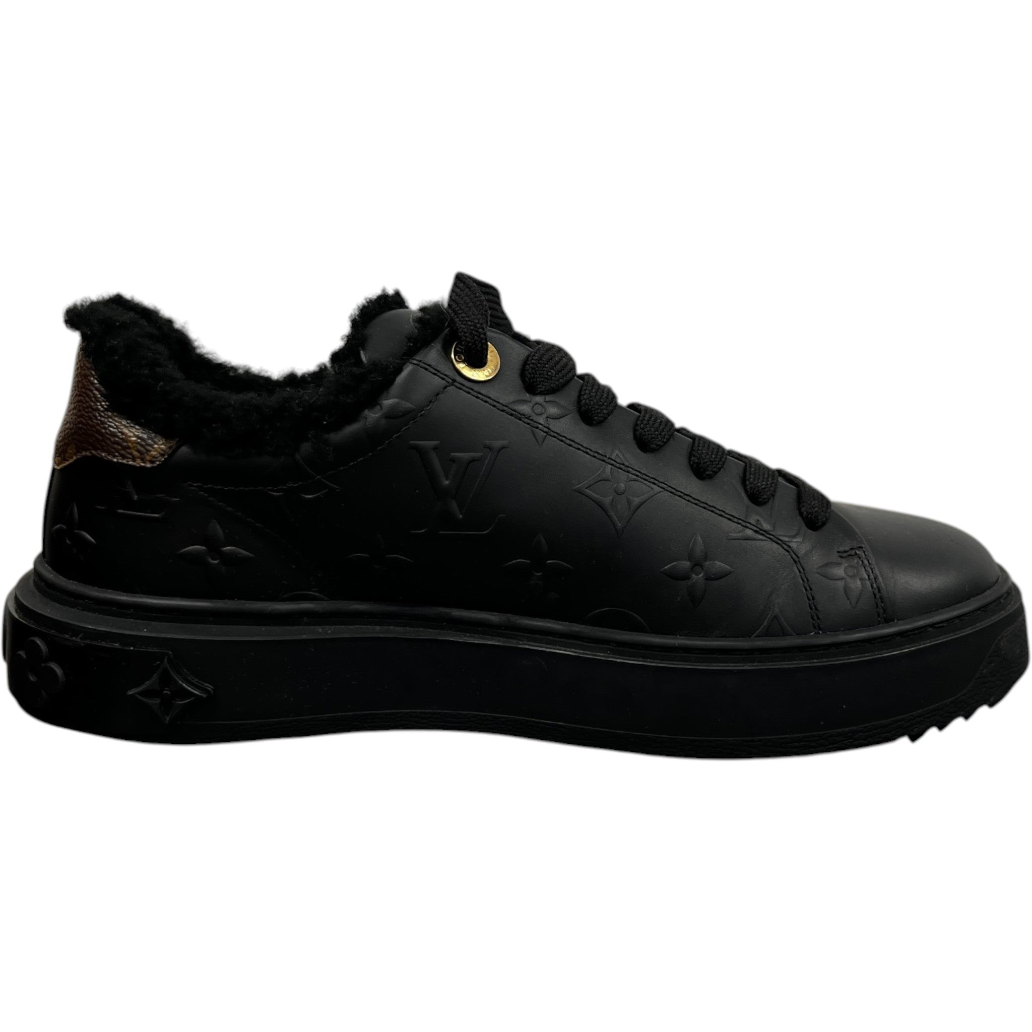 Women's Time Out Low Trainers Black Size EU 37 / UK 4