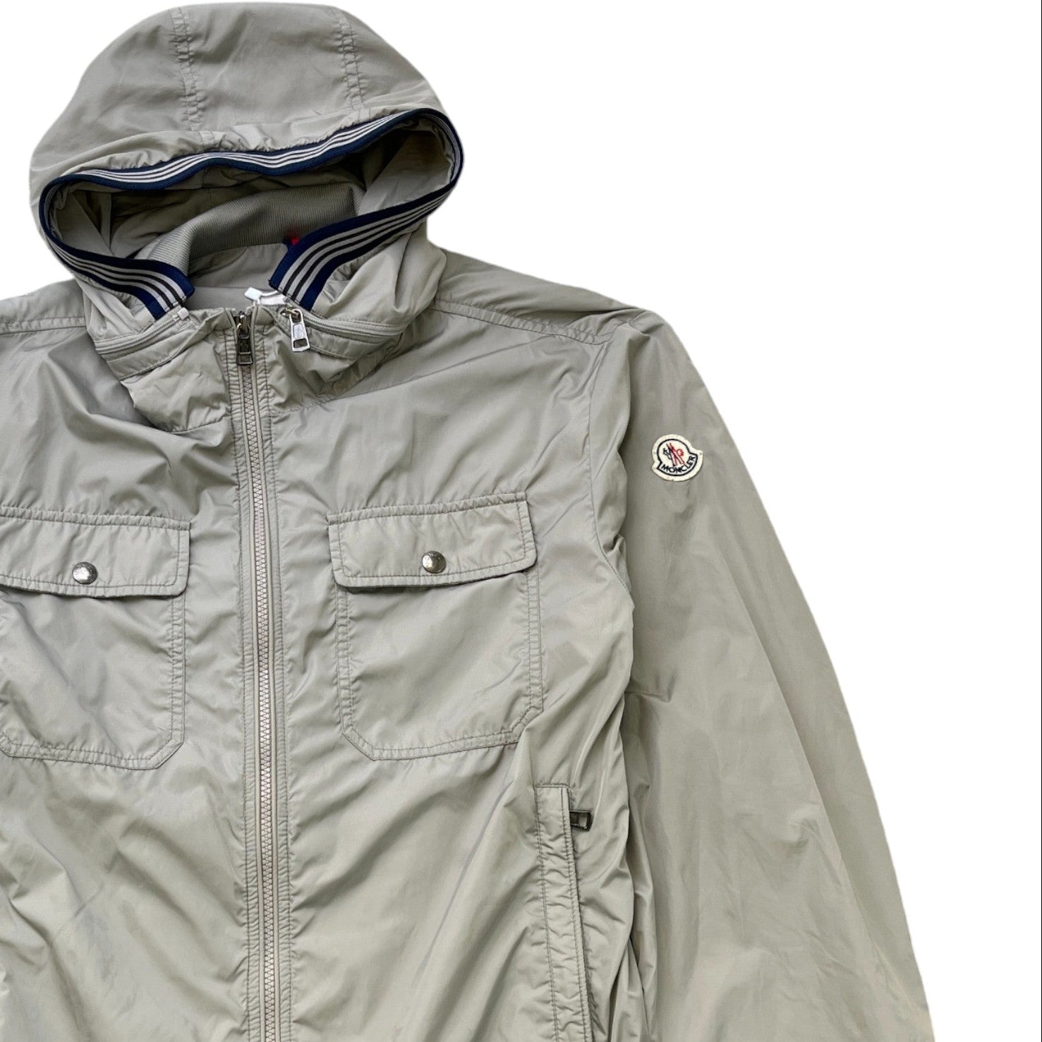 Men's Jeanclaue Windbreaker Grey Size 5 / XXL