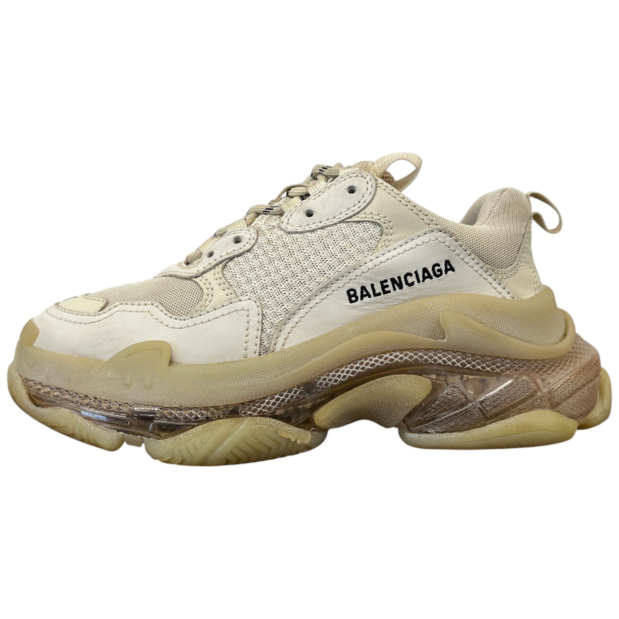 Women's Tripe S Low Trainers Beige Size EU 37 / UK 4