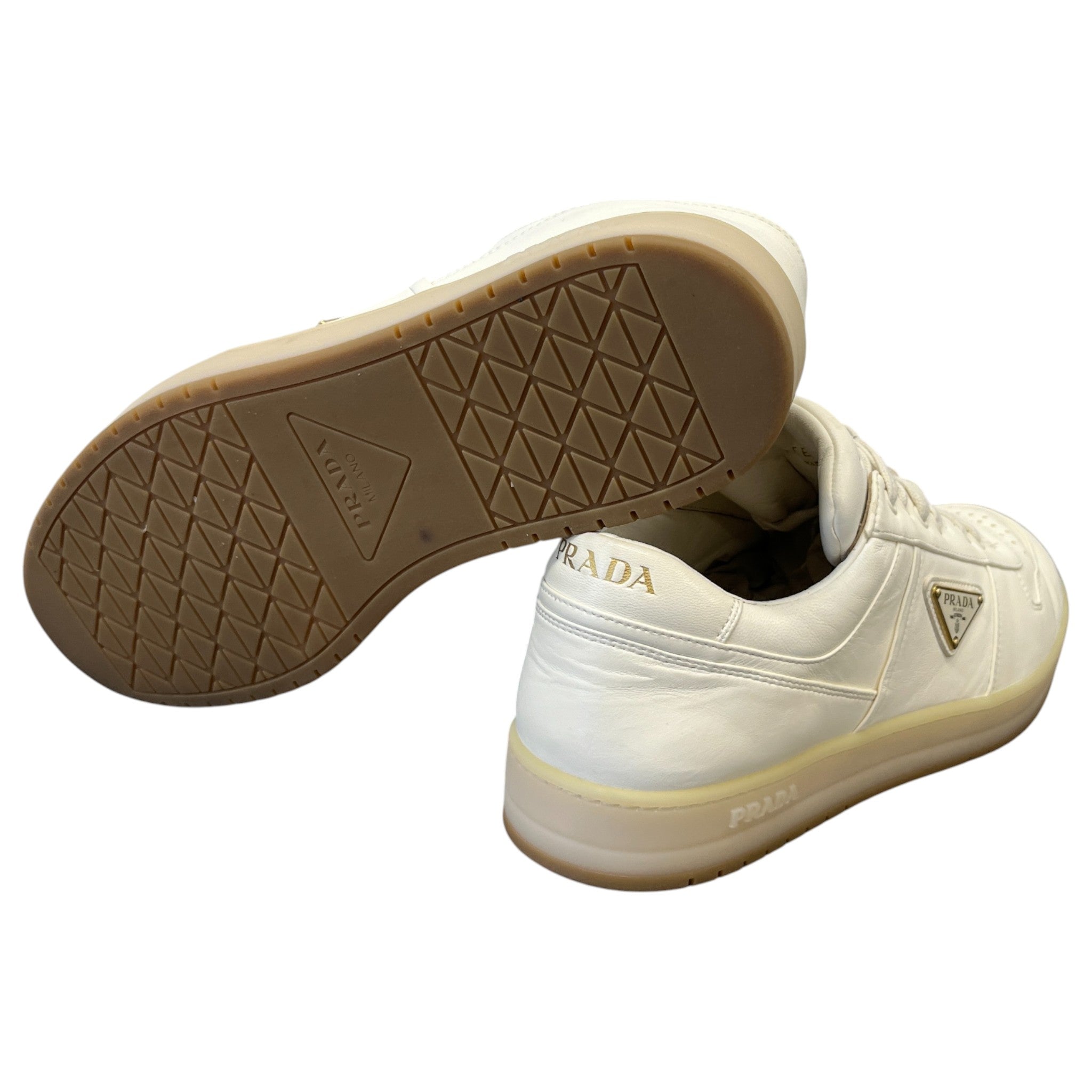 Men's Downtown Low Trainers Cream Size EU 43 / UK 9