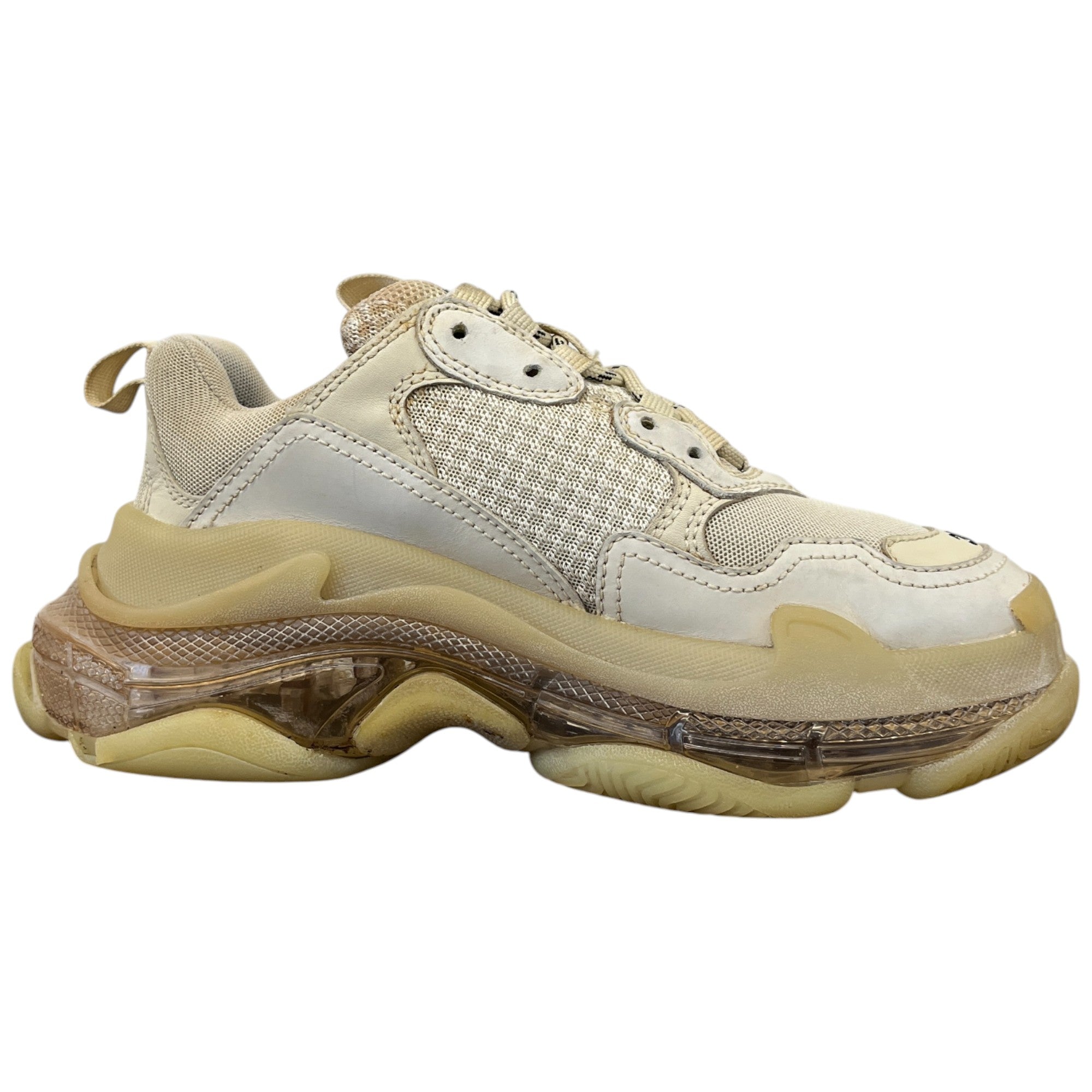 Women's Tripe S Low Trainers Beige Size EU 37 / UK 4