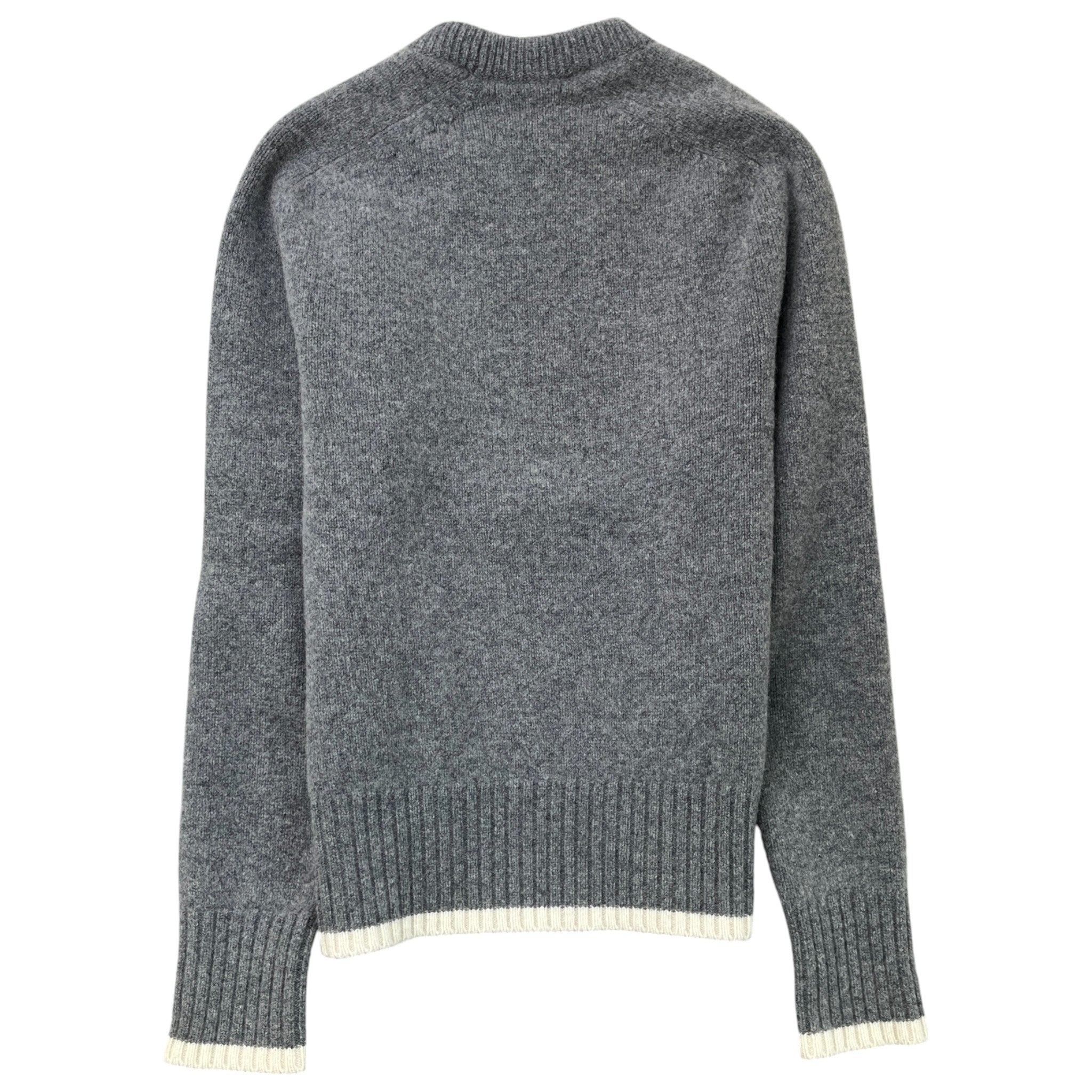 Men's Atelier Knitted Jumper Grey Size XS
