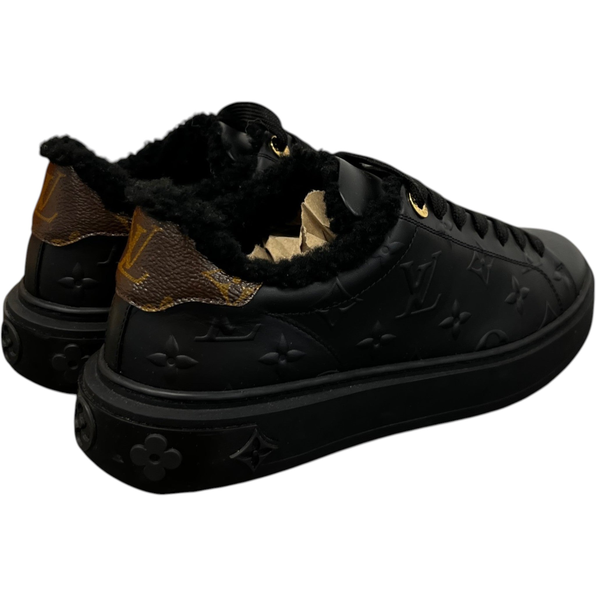 Women's Time Out Low Trainers Black Size EU 37 / UK 4