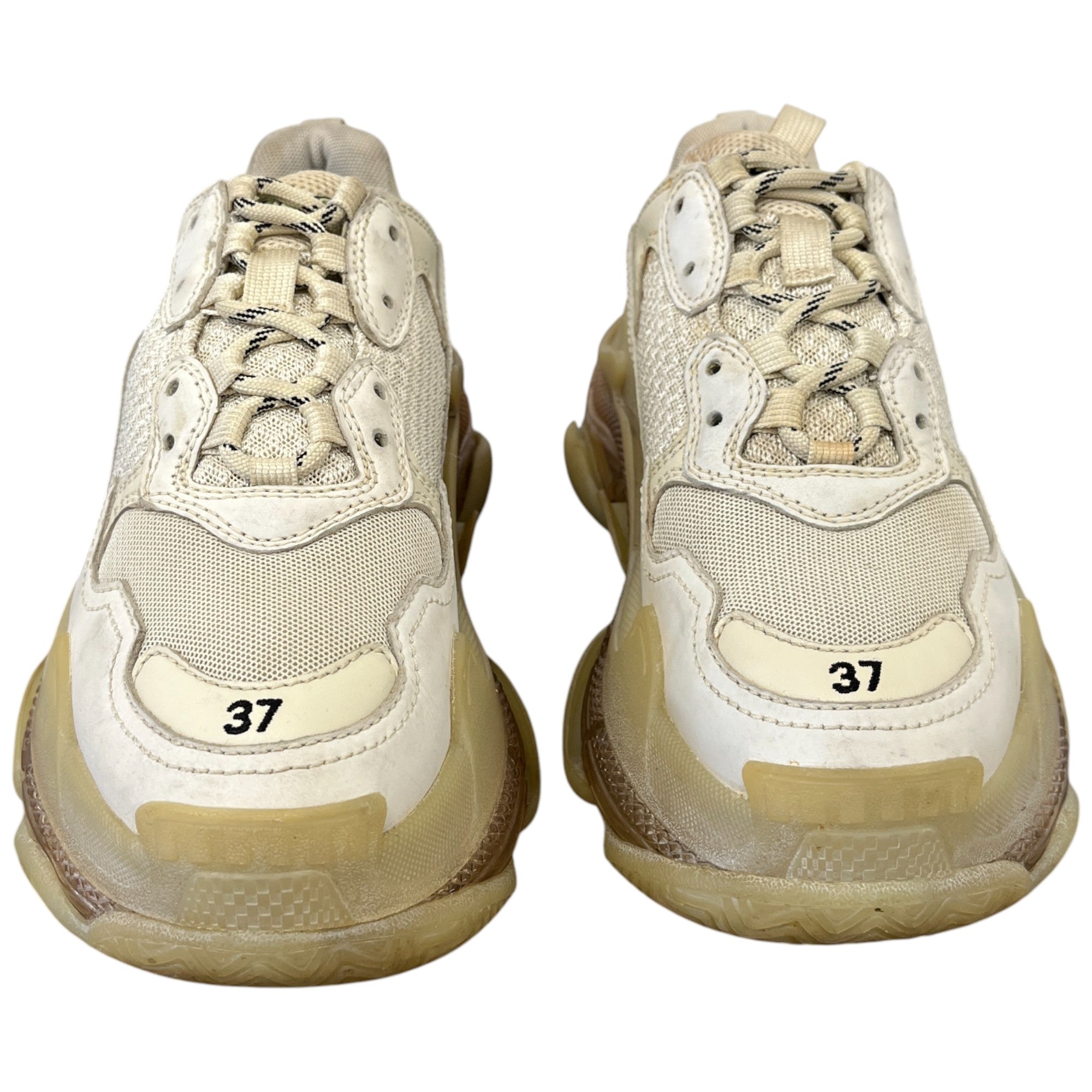 Women's Tripe S Low Trainers Beige Size EU 37 / UK 4