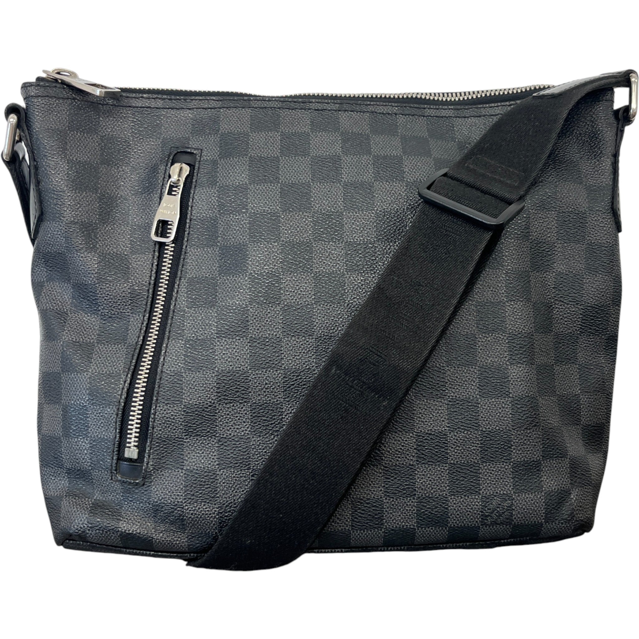 Men's Damier Graphite Mick Pm Messenger Bag Black