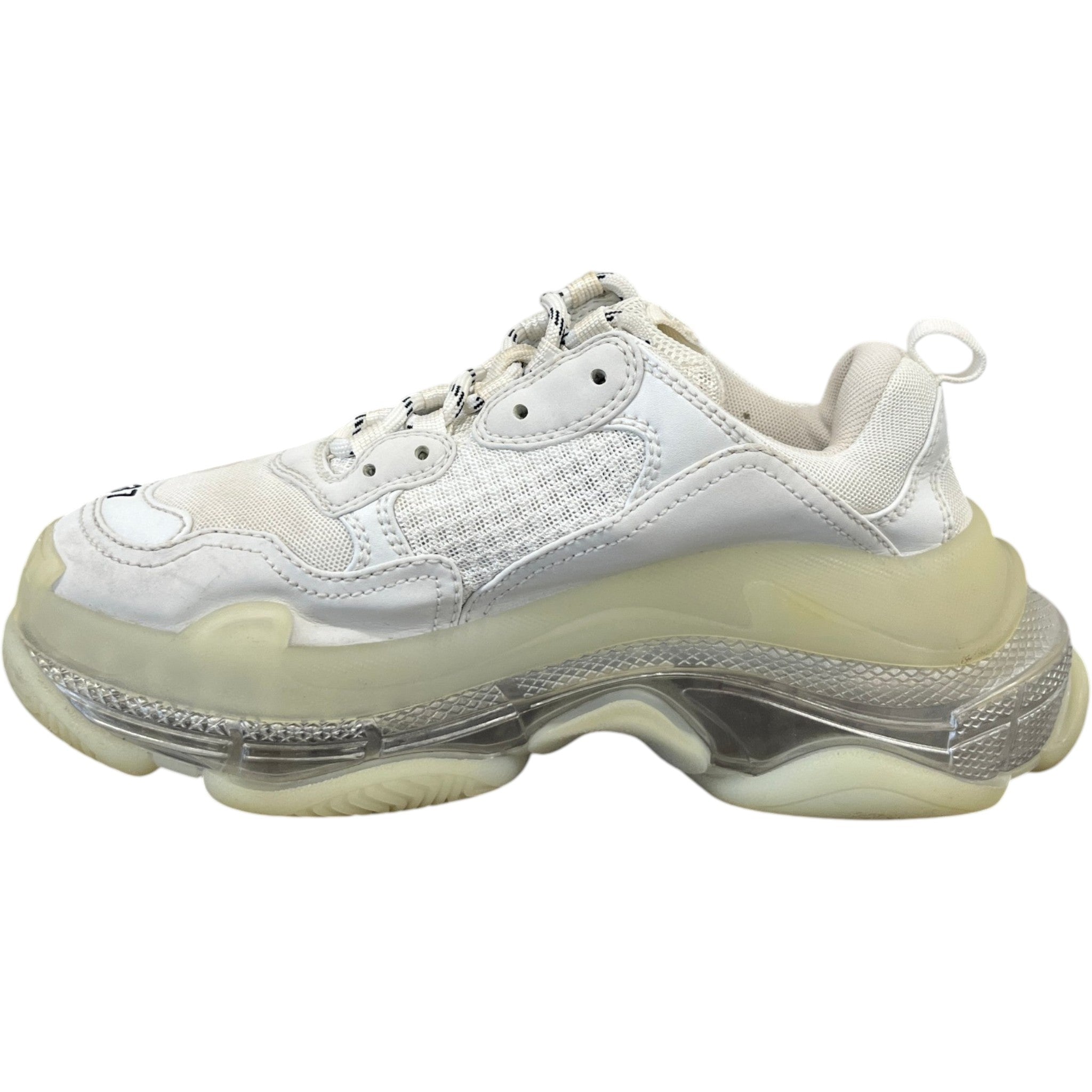 Women's Triple S Low Trainers White Size EU 37 / UK 4