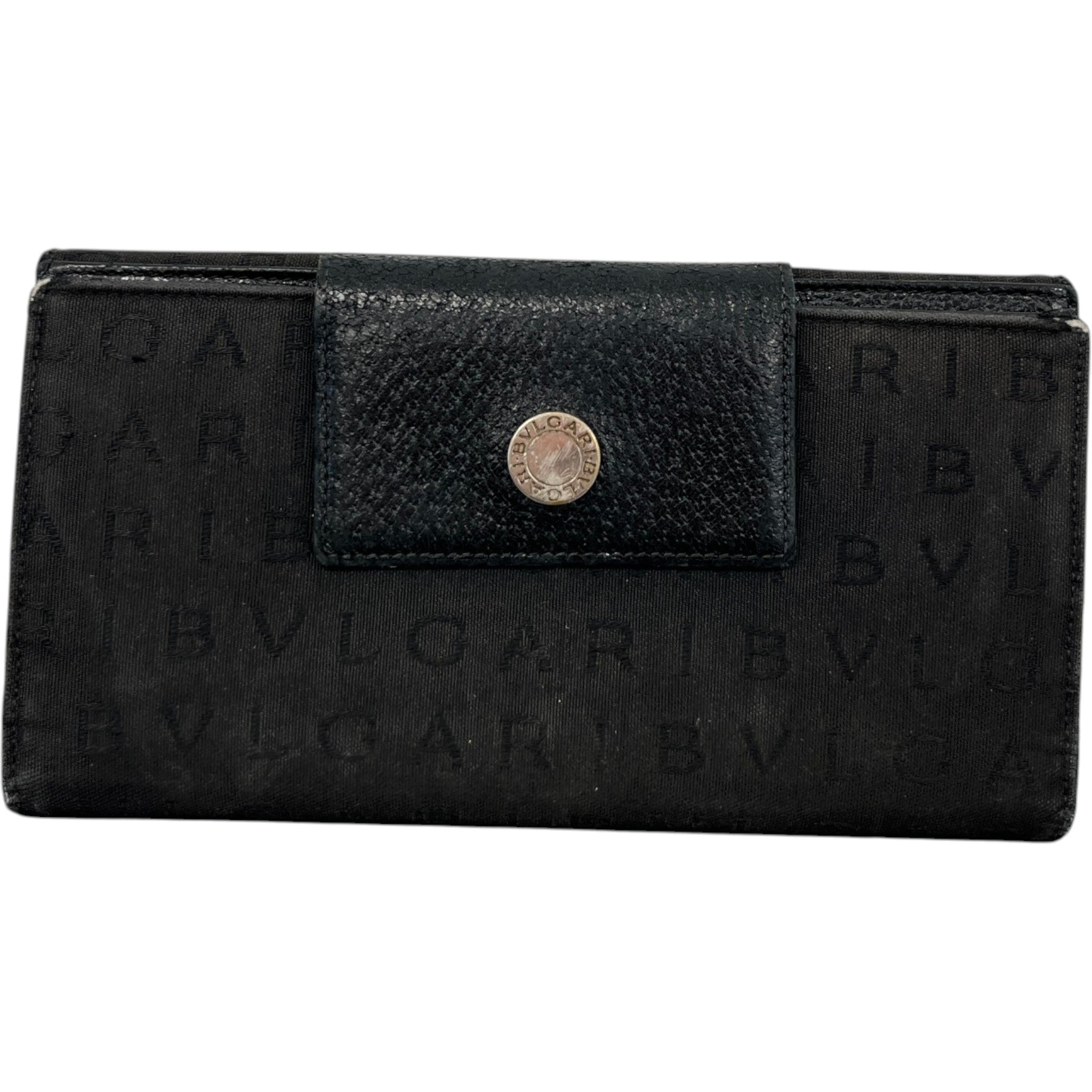 Women's Logomania Wallet Black