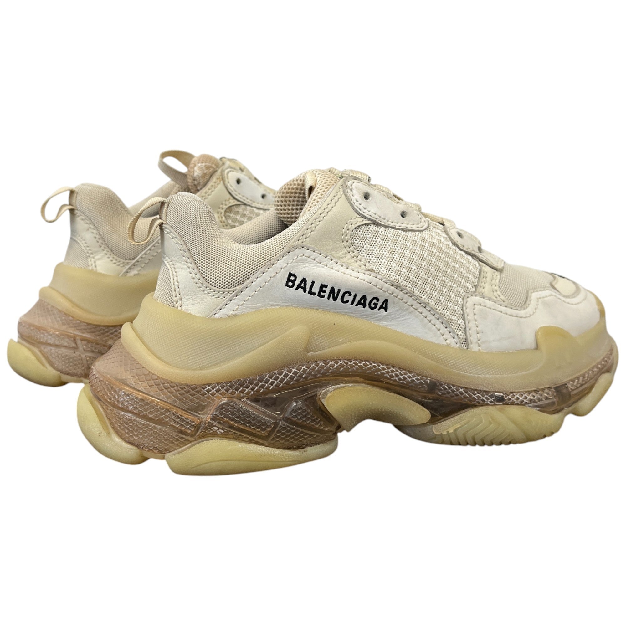 Women's Tripe S Low Trainers Beige Size EU 37 / UK 4