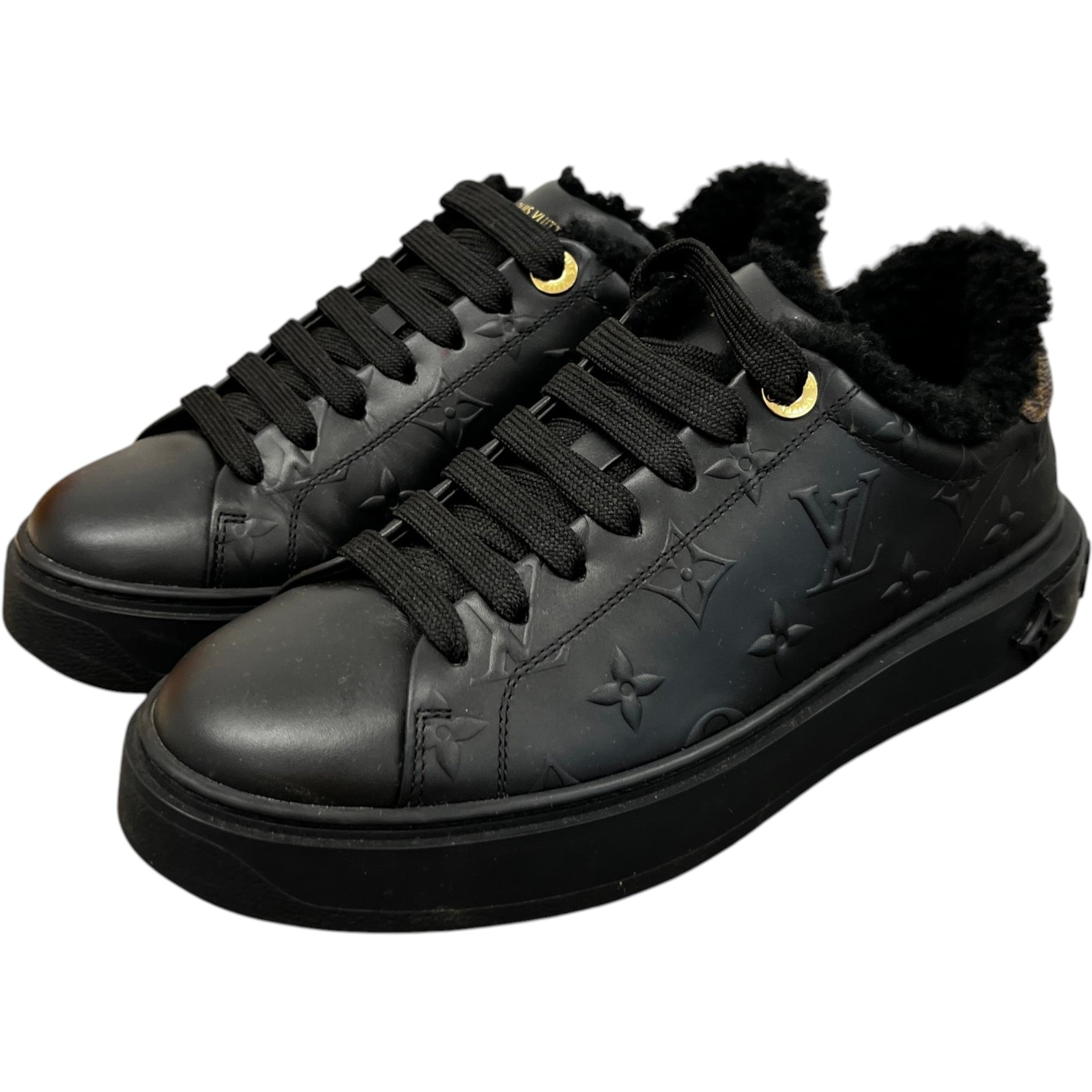 Women's Time Out Low Trainers Black Size EU 37 / UK 4