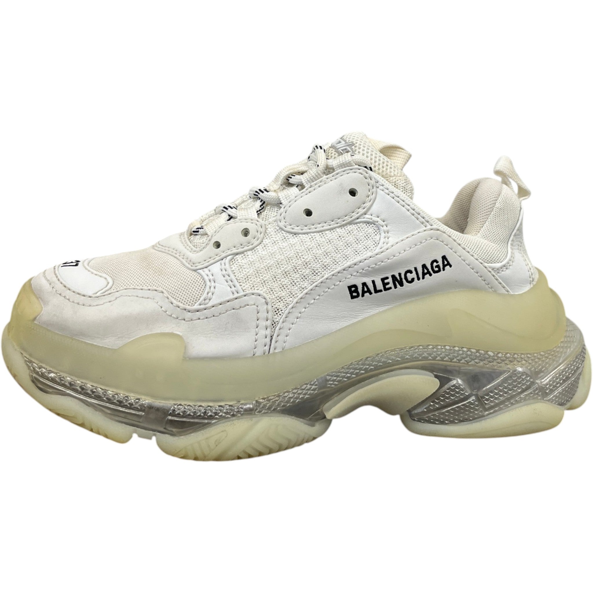 Women's Triple S Low Trainers White Size EU 37 / UK 4