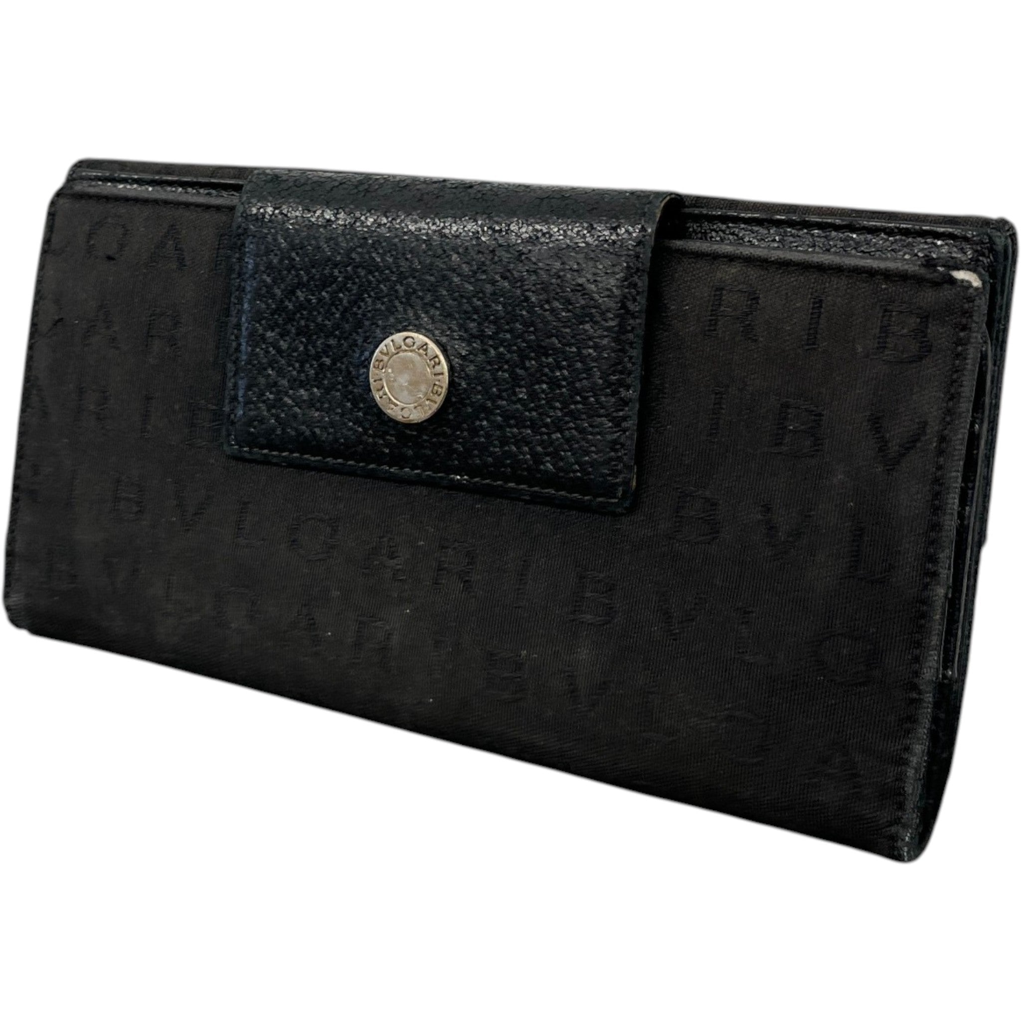 Women's Logomania Wallet Black