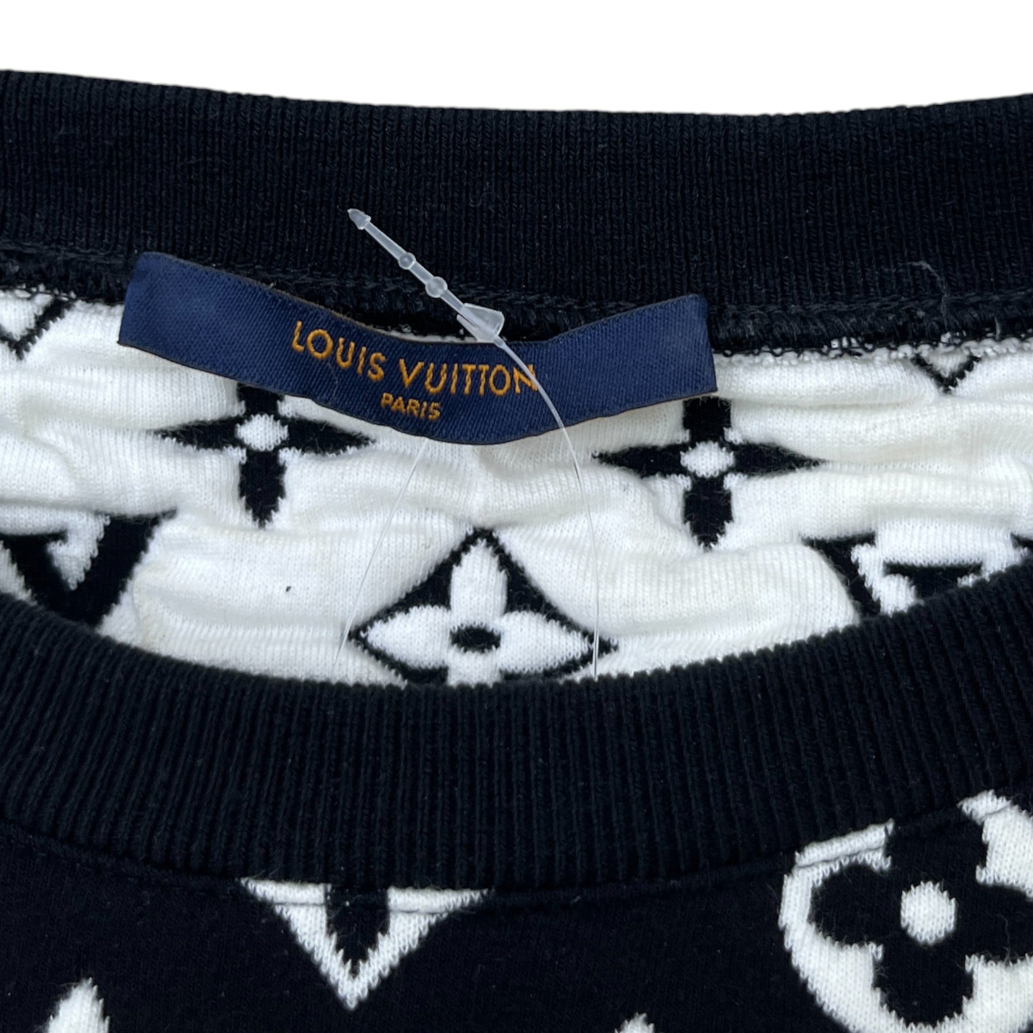 Men's Monogram Logo Sweatshirt Black Size M