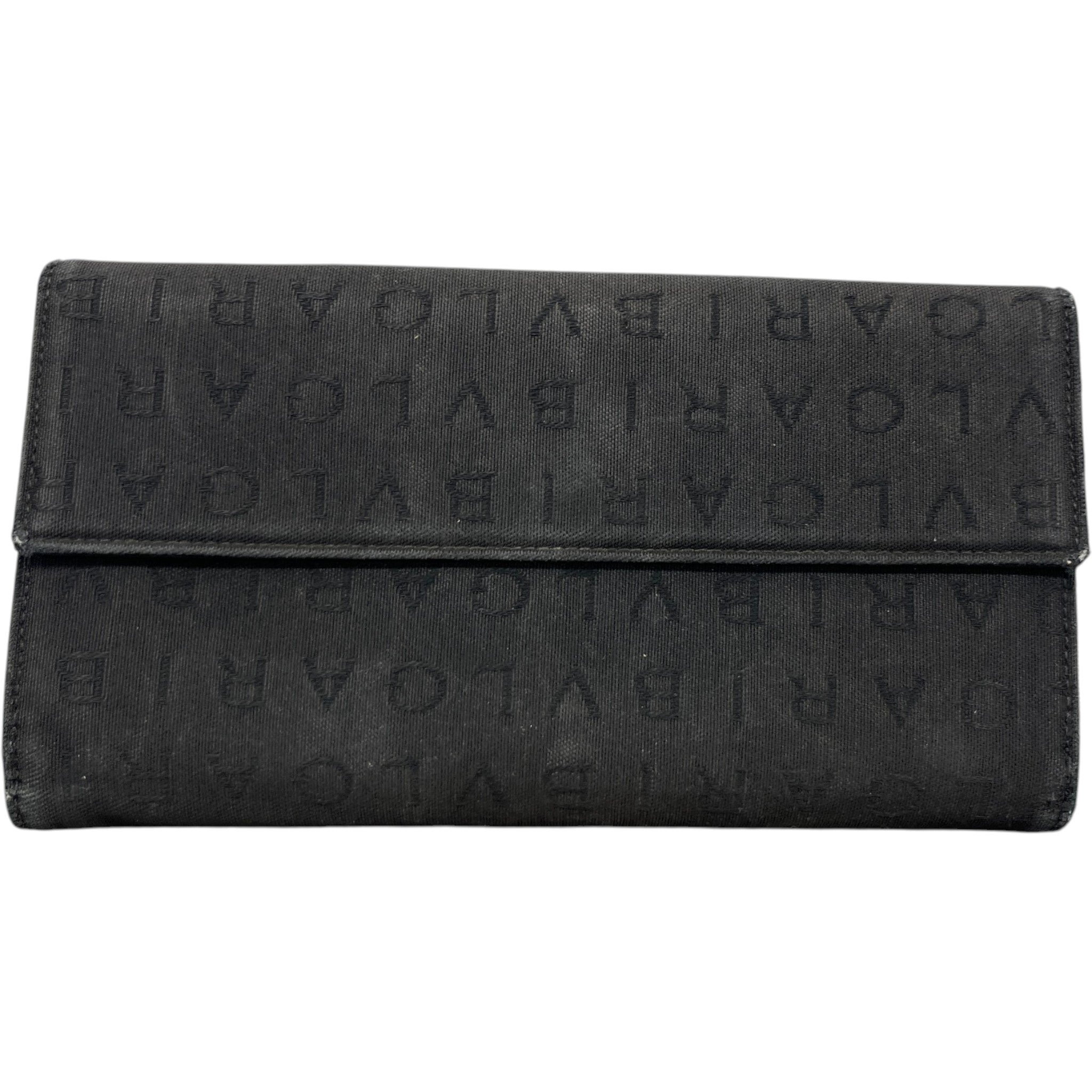 Women's Logomania Wallet Black
