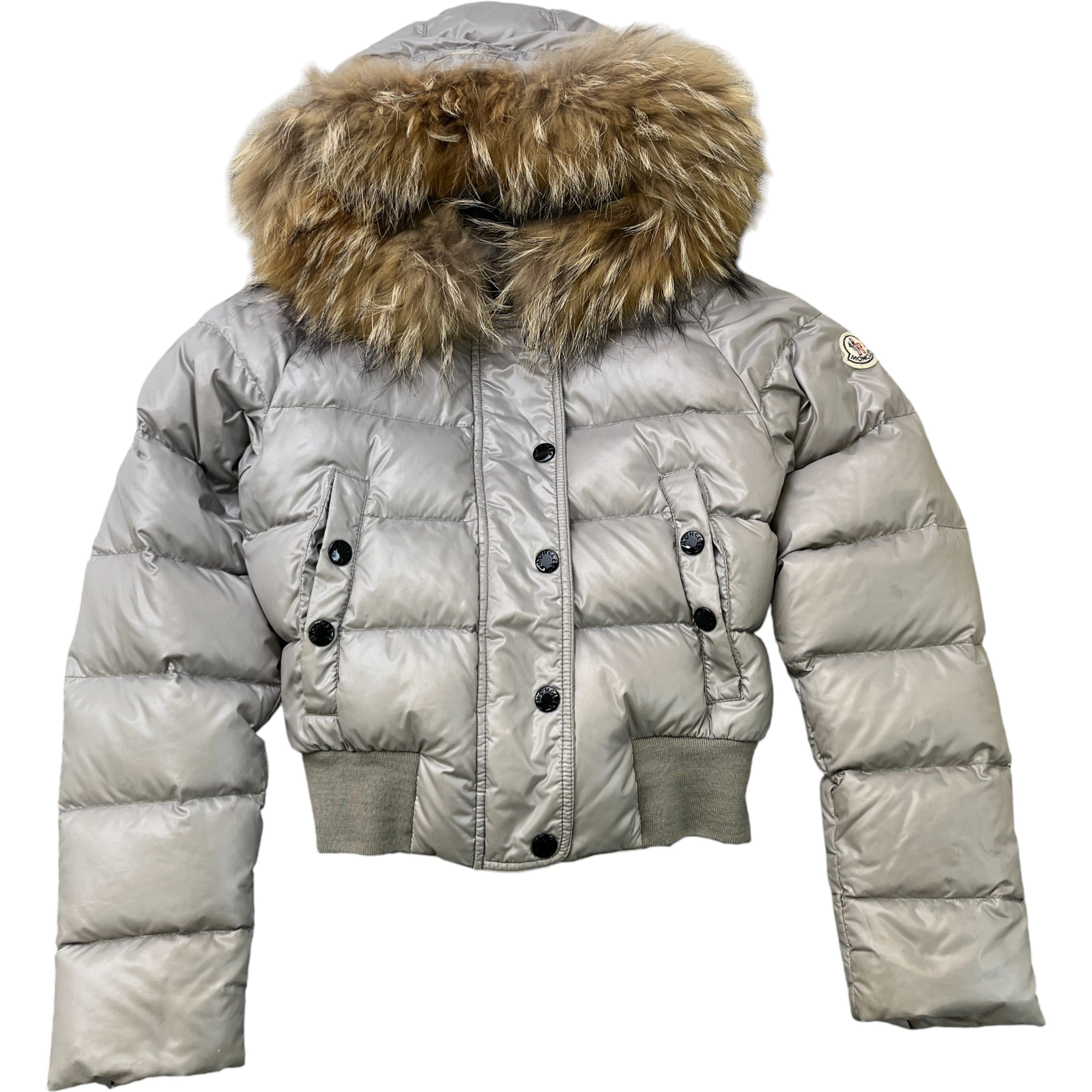 Women's Alpin Down Jacket Grey Size 0 / UK 4