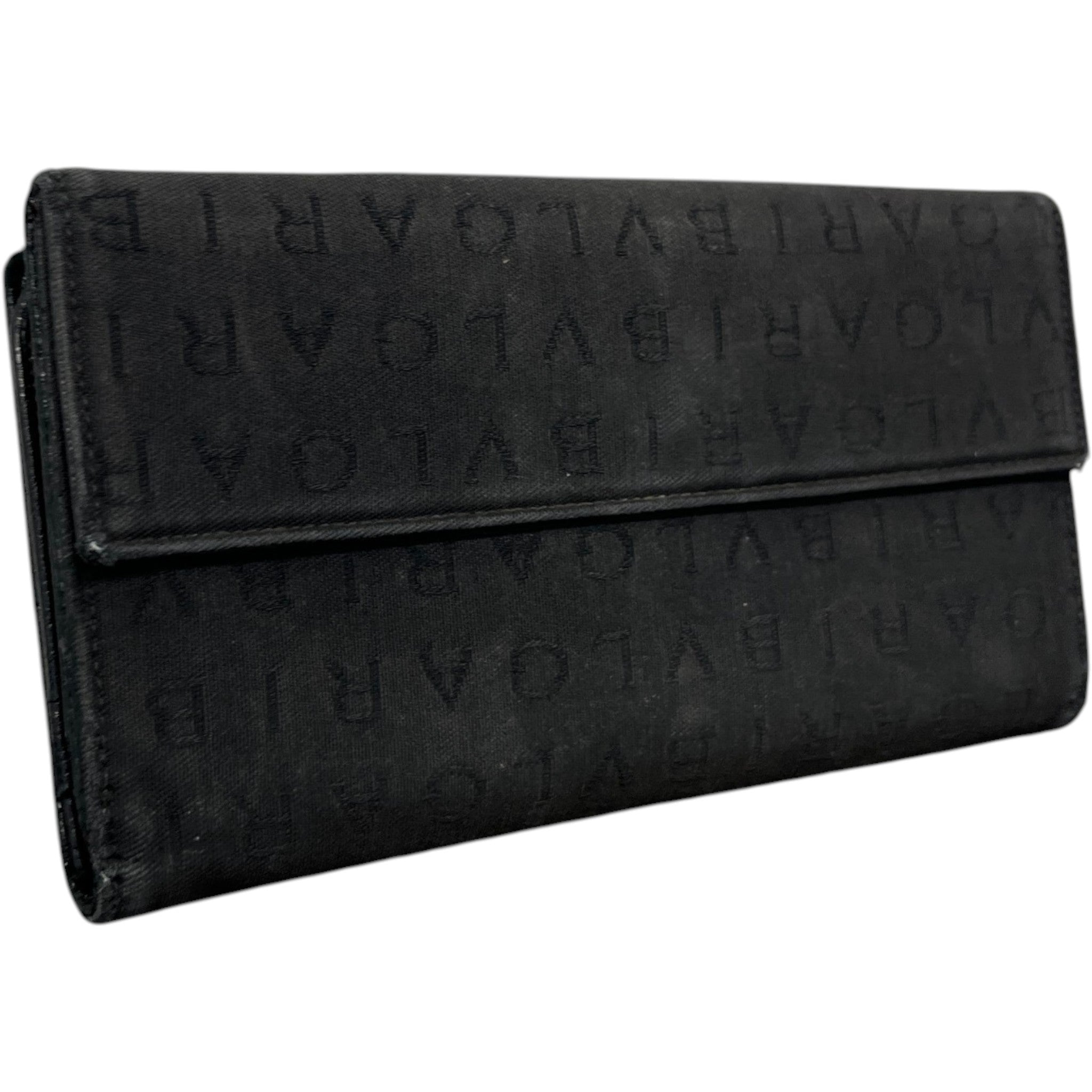 Women's Logomania Wallet Black
