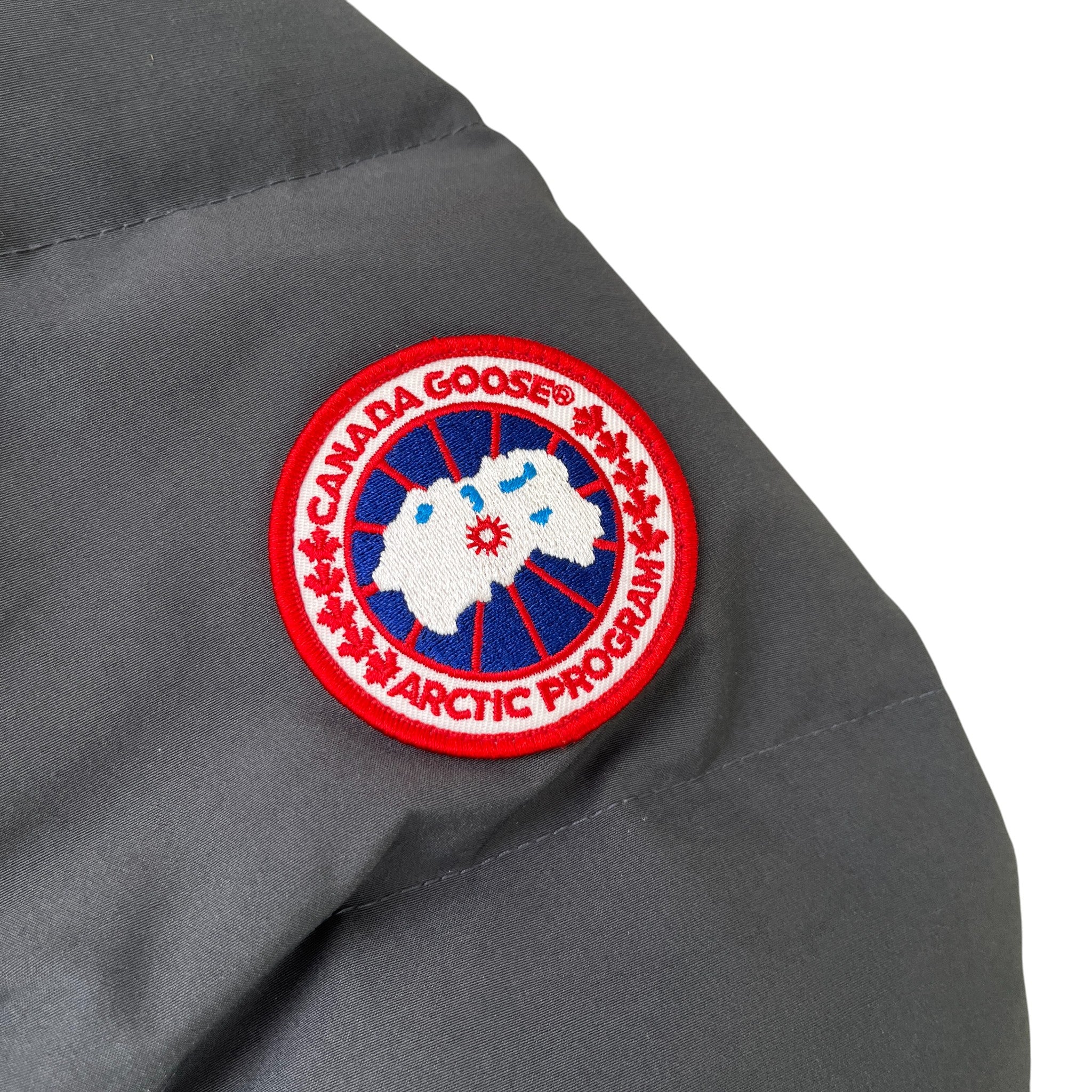 Men's Carson Parka Down Jacket Grey Size XS