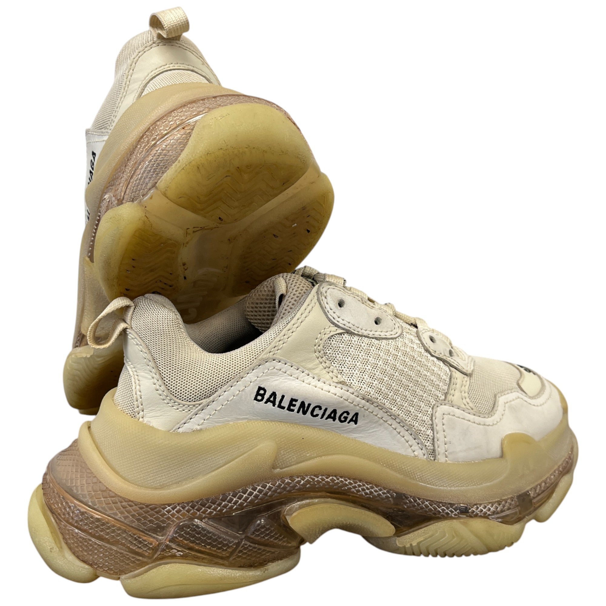 Women's Tripe S Low Trainers Beige Size EU 37 / UK 4