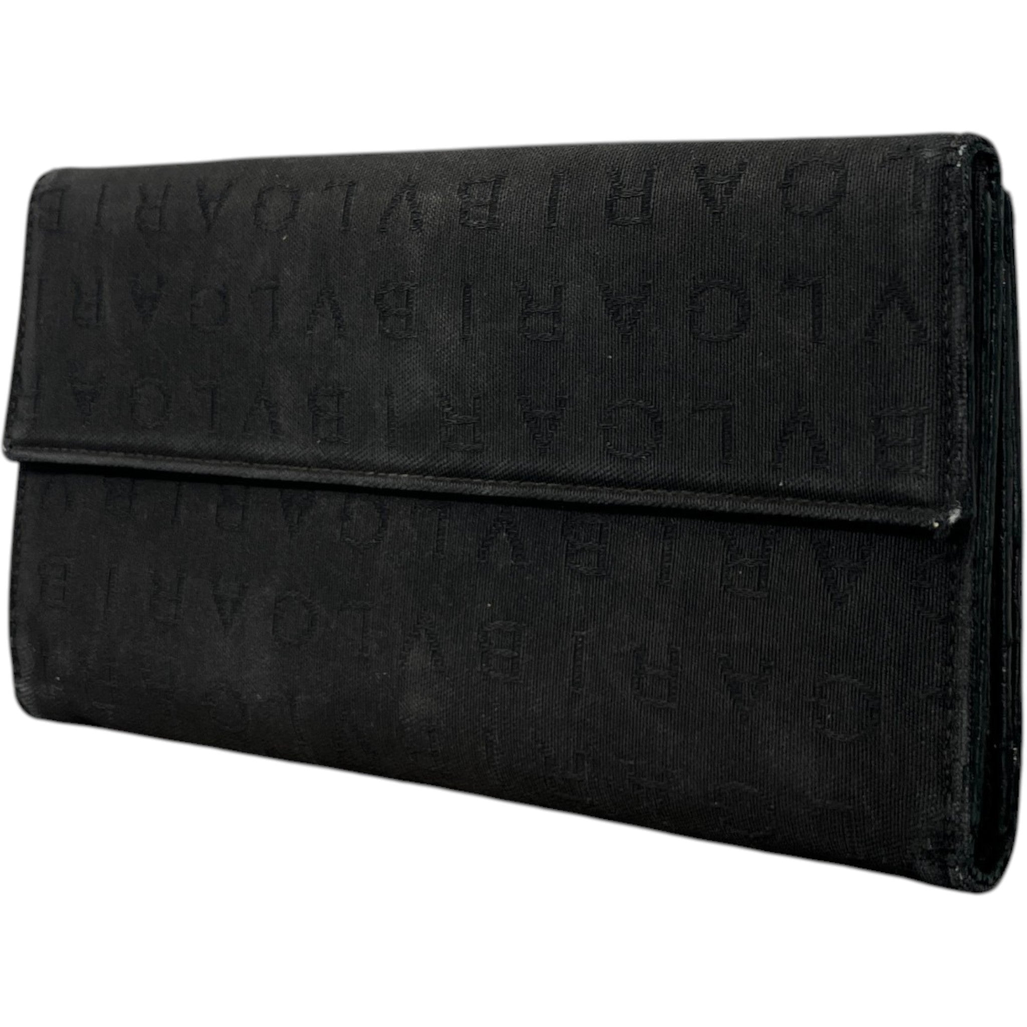 Women's Logomania Wallet Black
