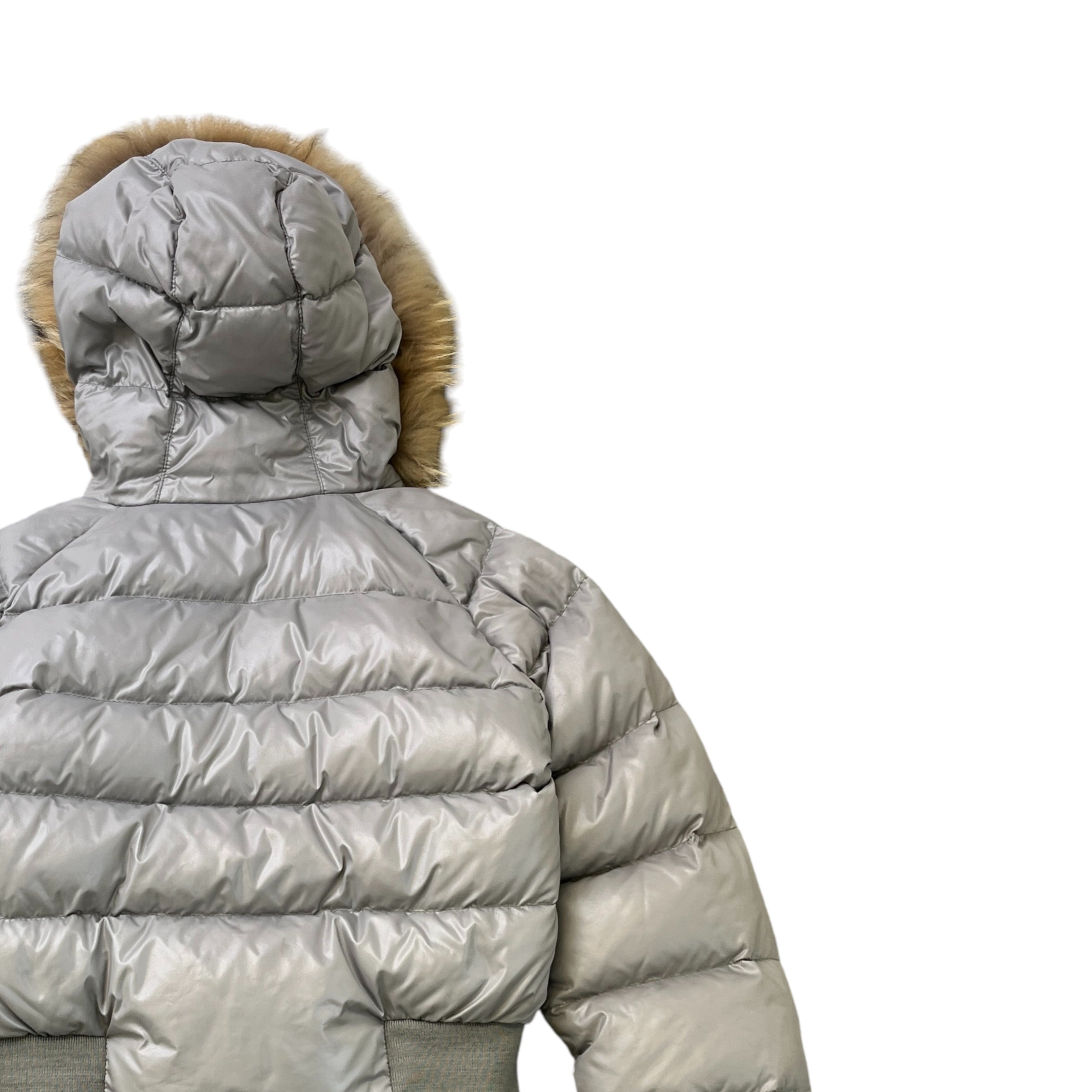 Women's Alpin Down Jacket Grey Size 0 / UK 4