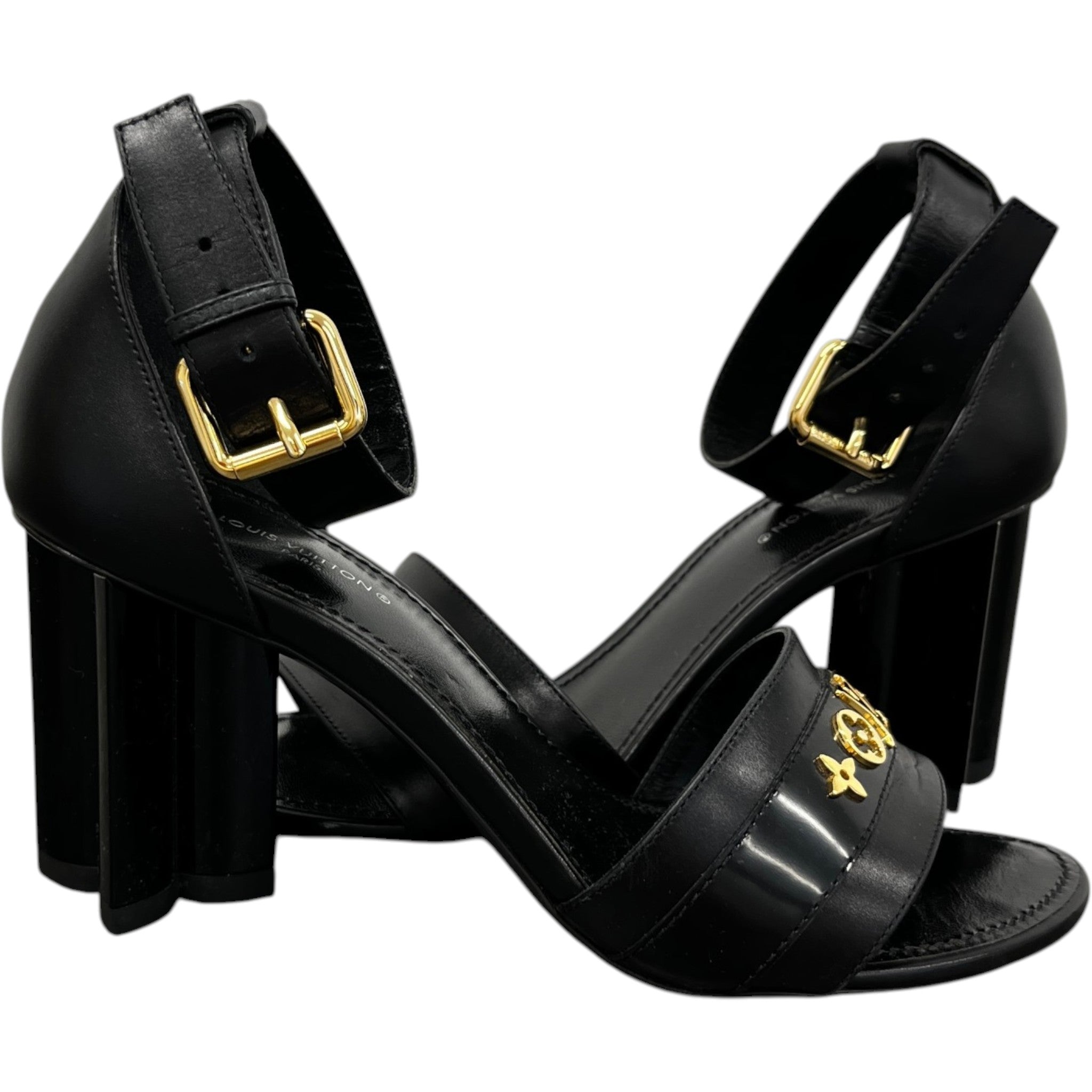 Women's Silhouette Heels Black Size EU 37 / UK 4