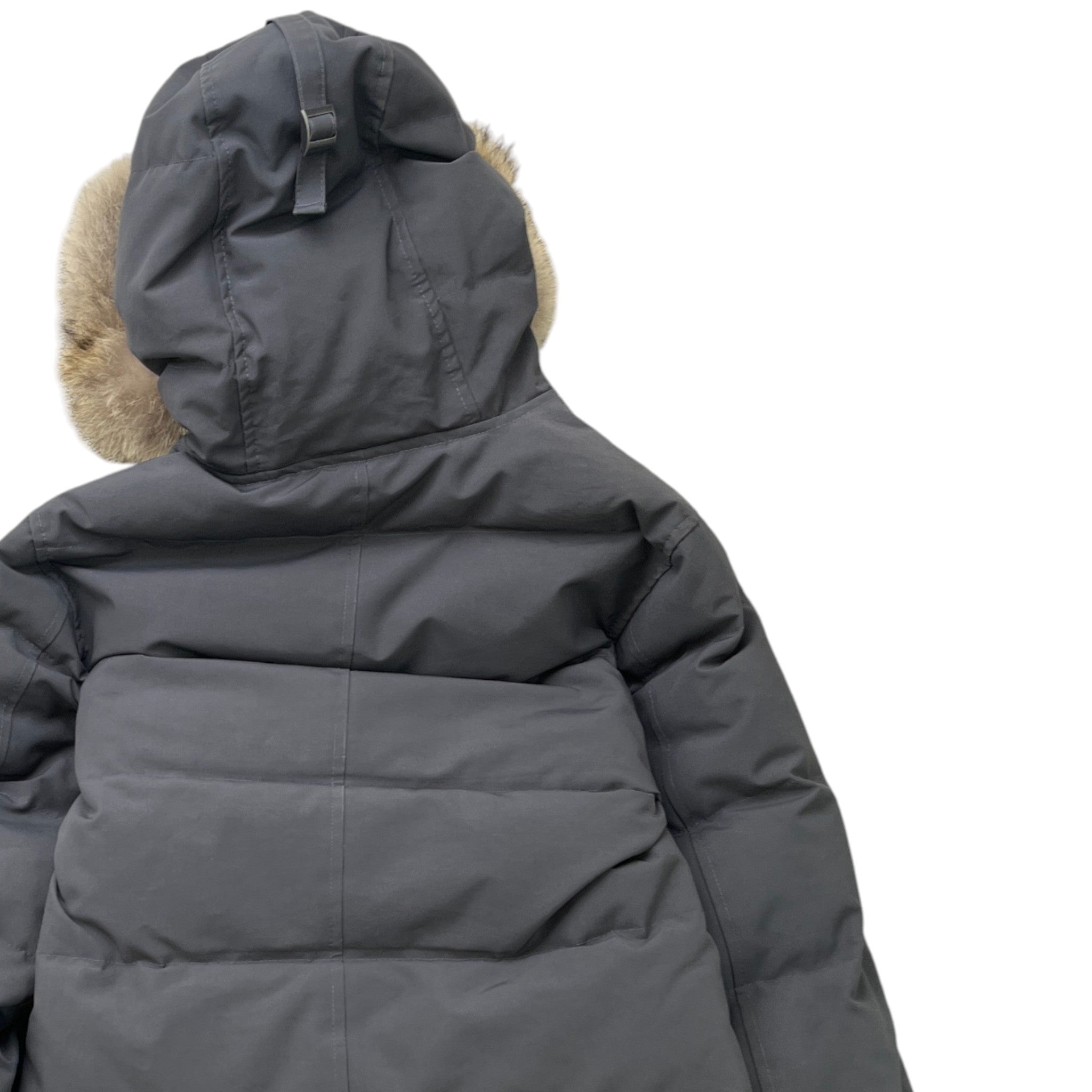 Men's Carson Parka Down Jacket Grey Size XS