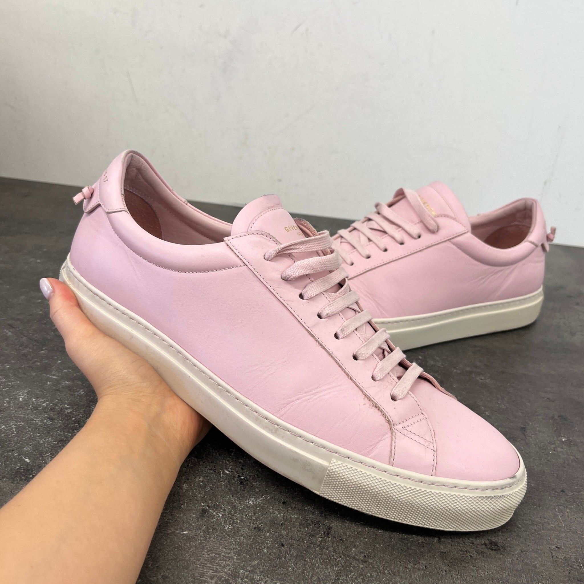 Men's Urban Street Low Trainers Pink Size EU 44 / UK 10