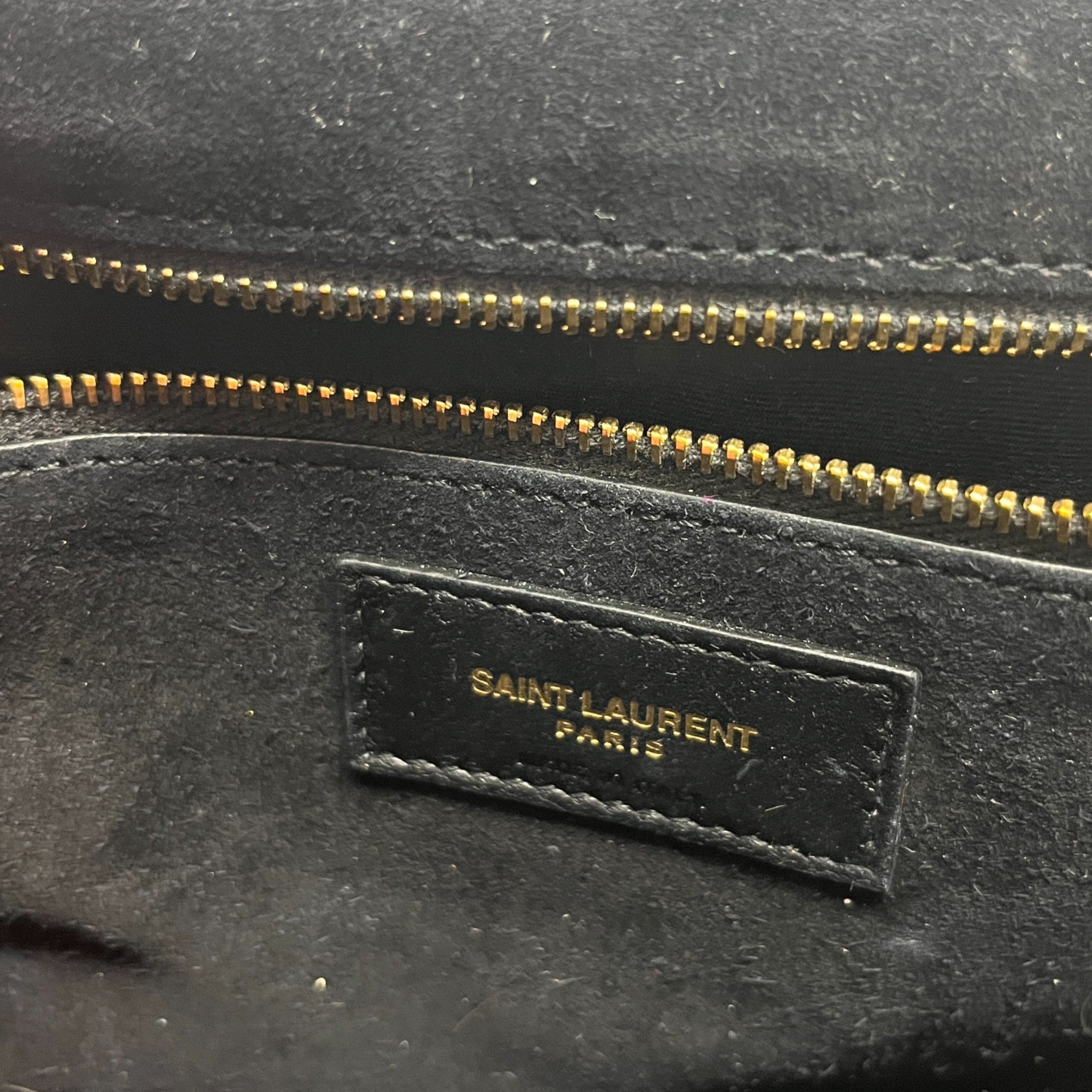 Women's Kate Medium Tassel Croc Bag Black