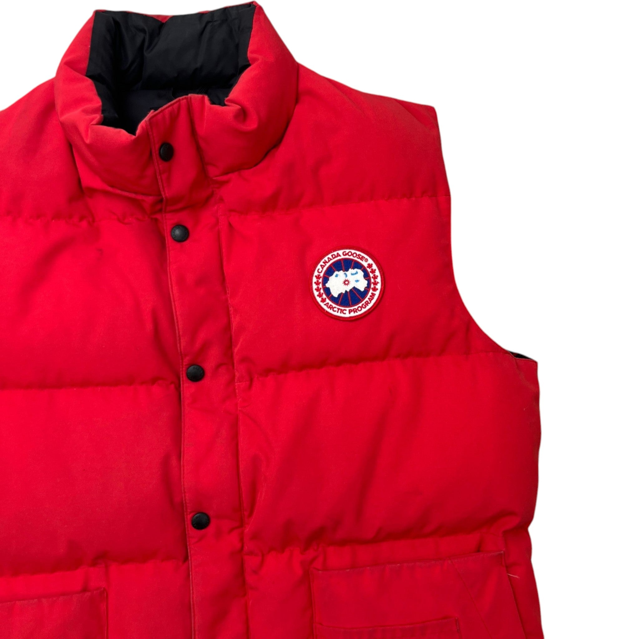 Men's Freestyle Gilet Red Size M