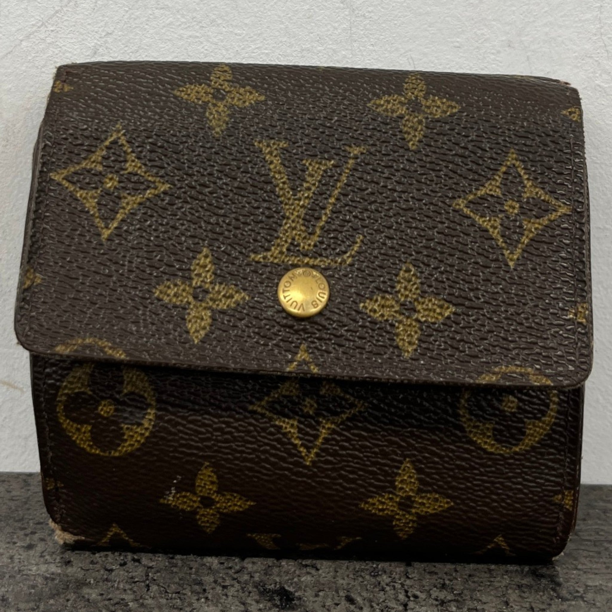 Women's Monogram Wallet Brown