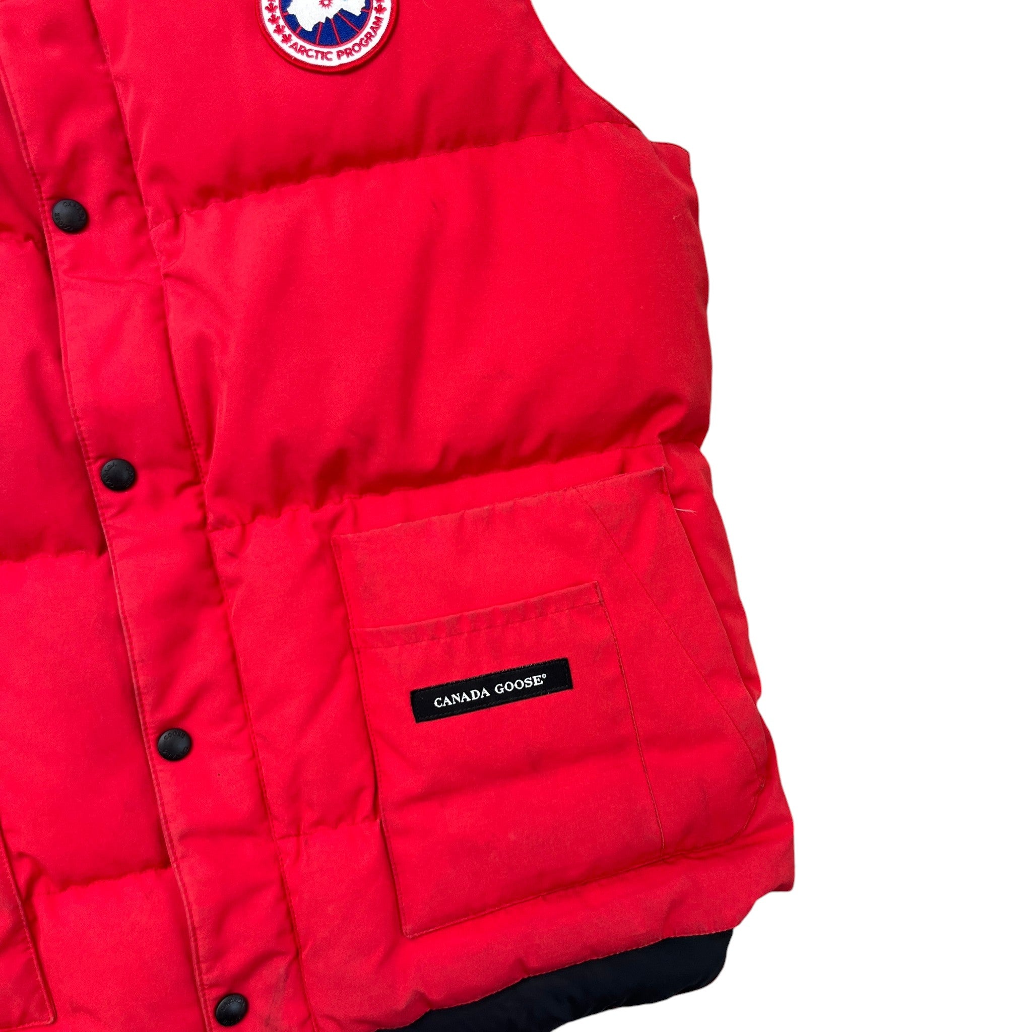 Men's Freestyle Gilet Red Size M