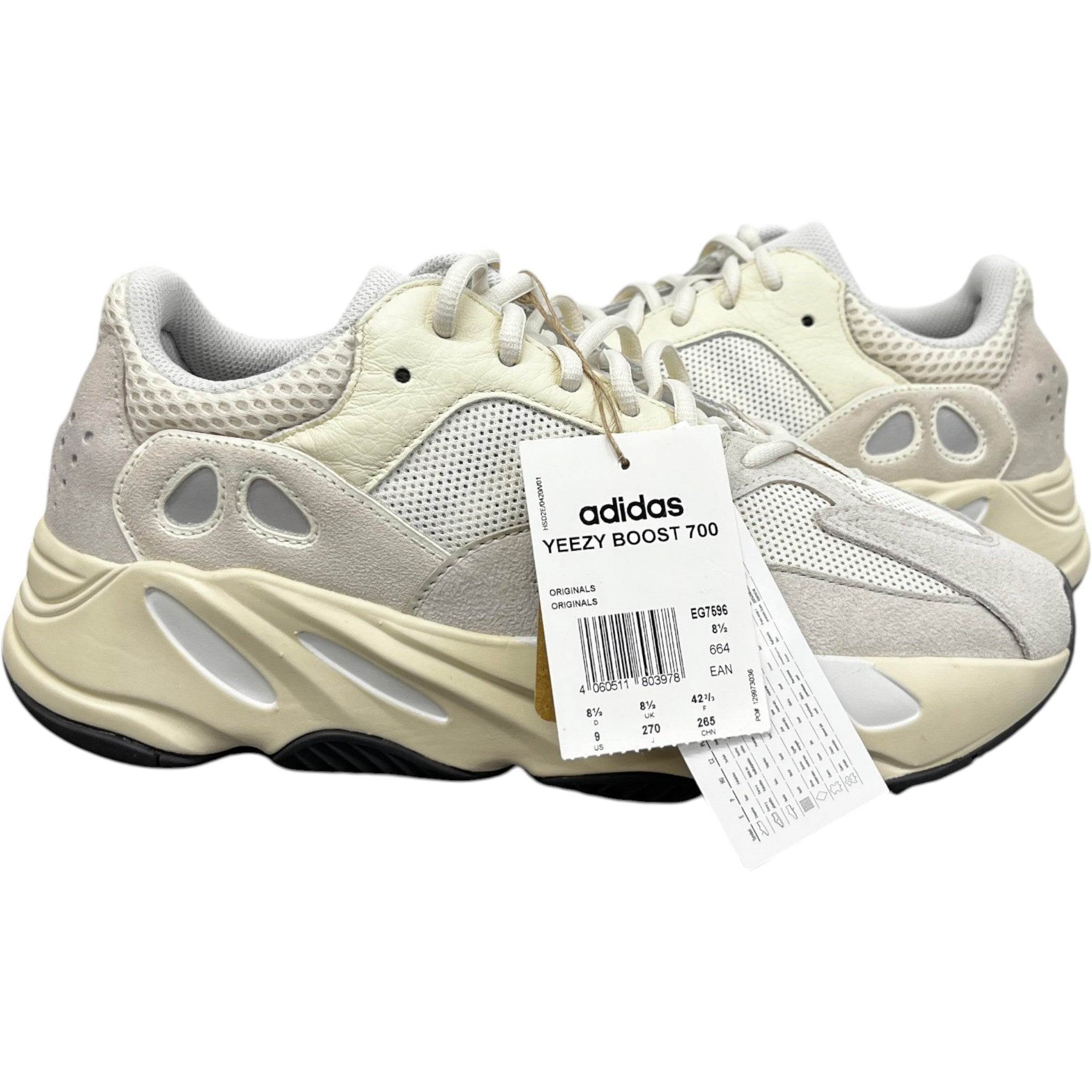 Men's Boost 700 Low Trainers Beige Size EU 42.5 / UK 8.5