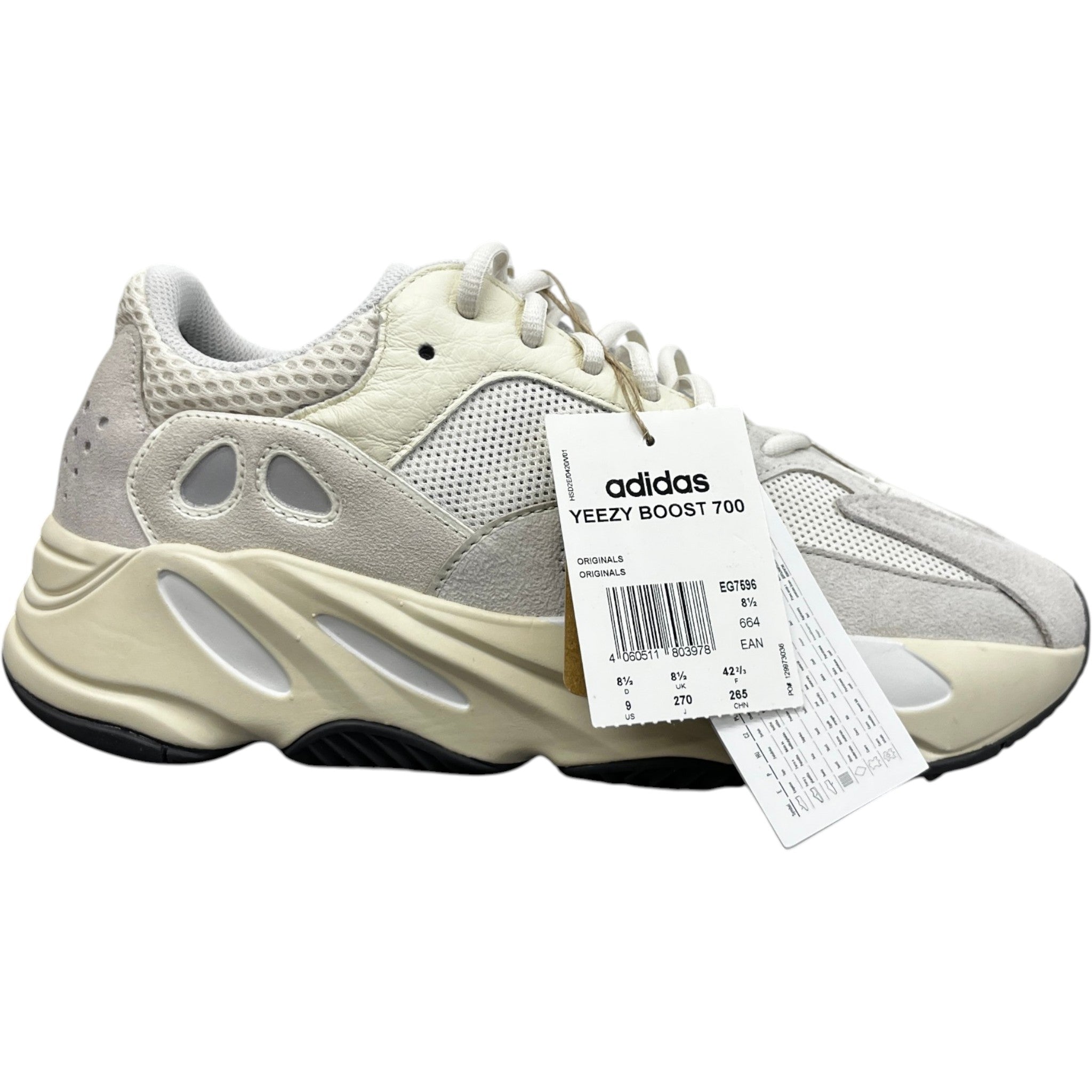 Men's Boost 700 Low Trainers Beige Size EU 42.5 / UK 8.5