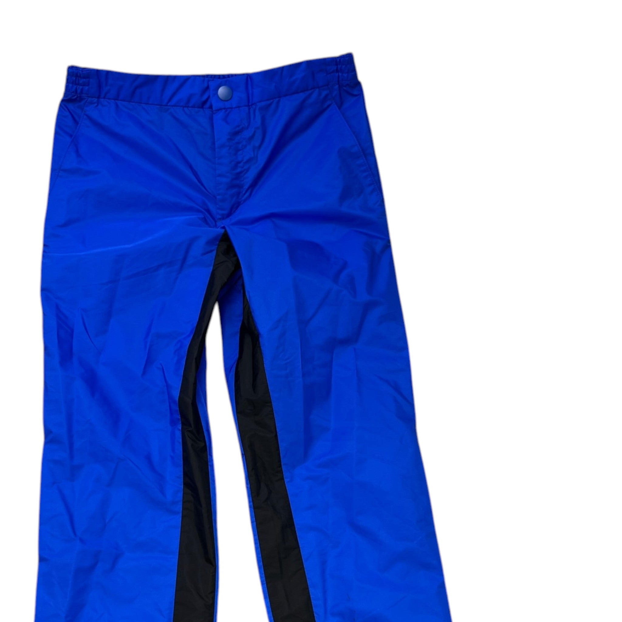 Men's Cobalt Nylon Cargos Blue Size IT 46 / UK 30