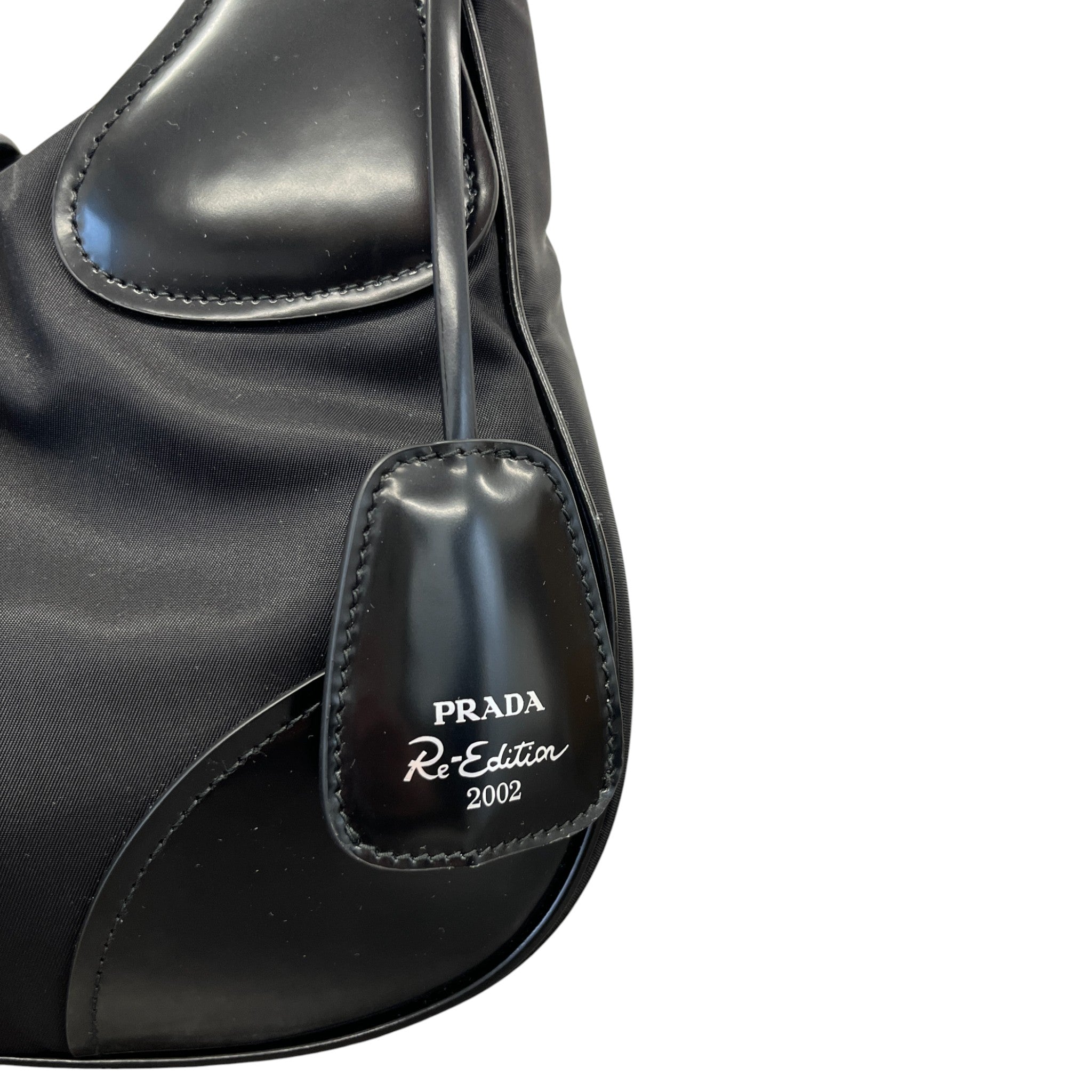 Women's Moon Re-Nylon Handbag Black