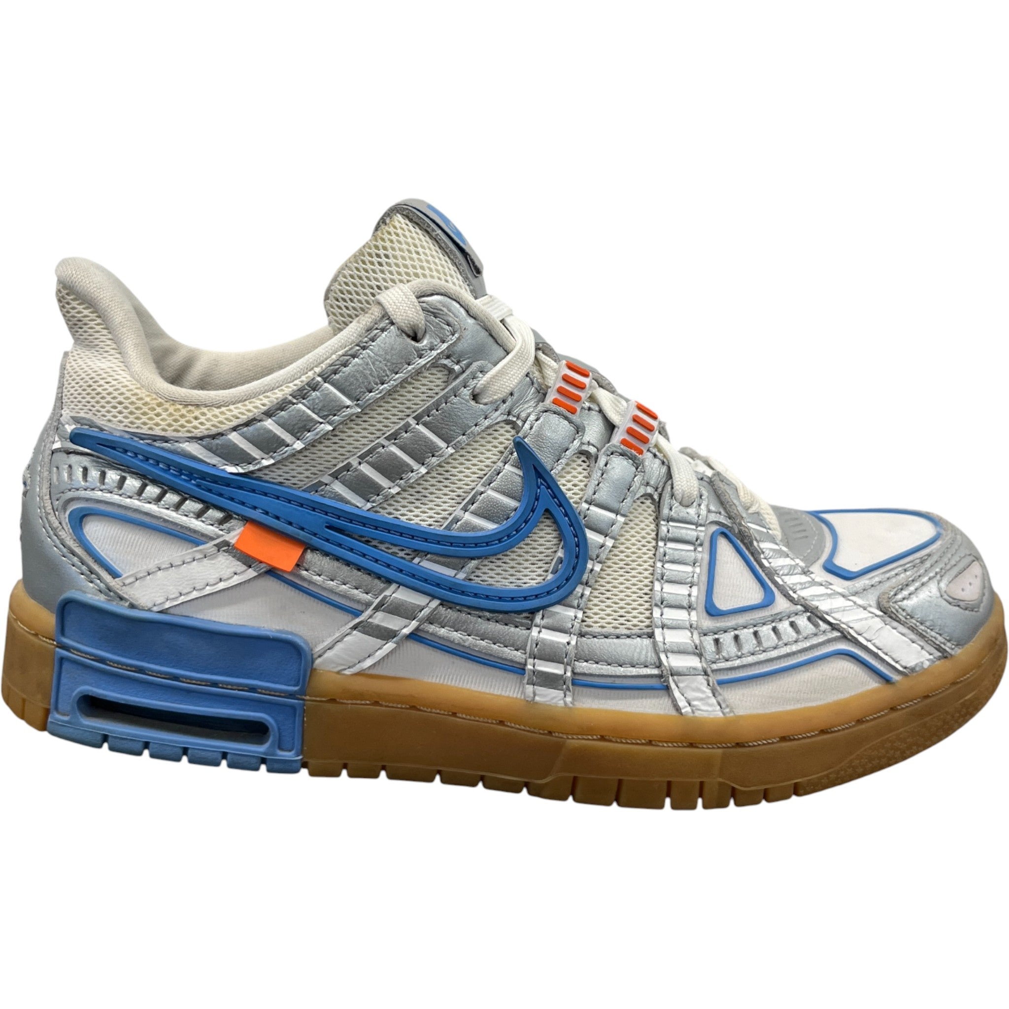 Men's X Nike Air Rubber Dunk Unc Low Trainers Blue Size EU 39 / UK 5