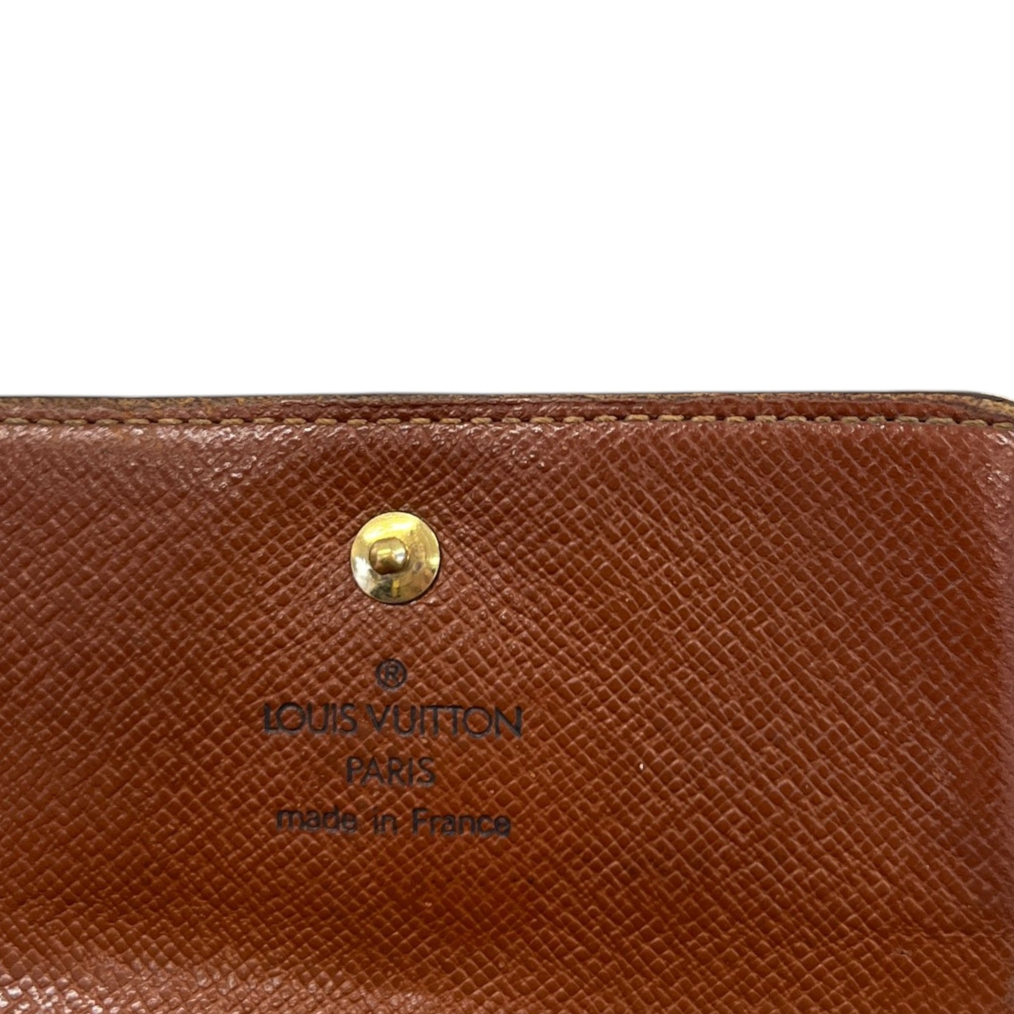Women's Monogram Wallet Brown