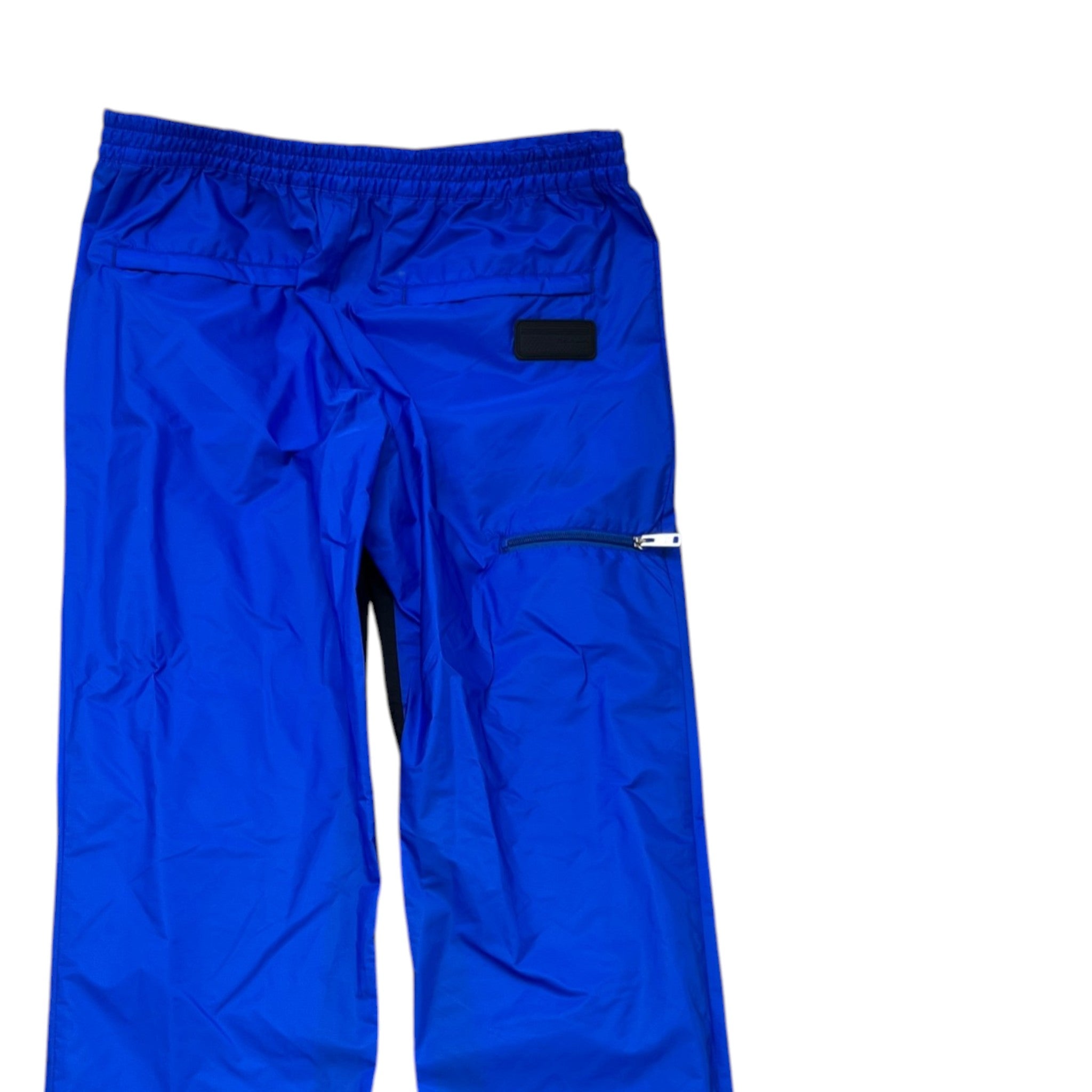 Men's Cobalt Nylon Cargos Blue Size IT 46 / UK 30